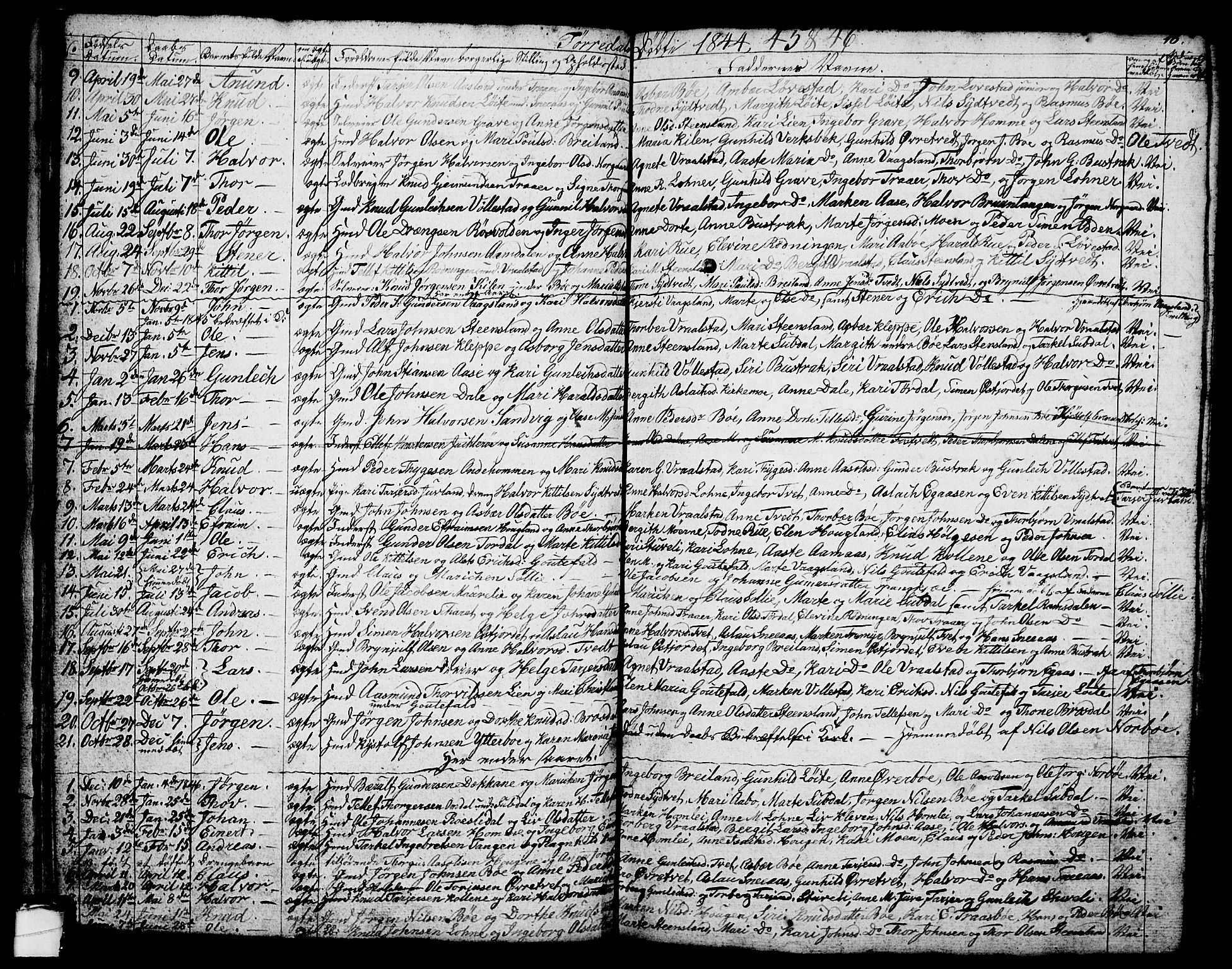 Drangedal kirkebøker, SAKO/A-258/G/Ga/L0001: Parish register (copy) no. I 1 /2, 1814-1856, p. 18