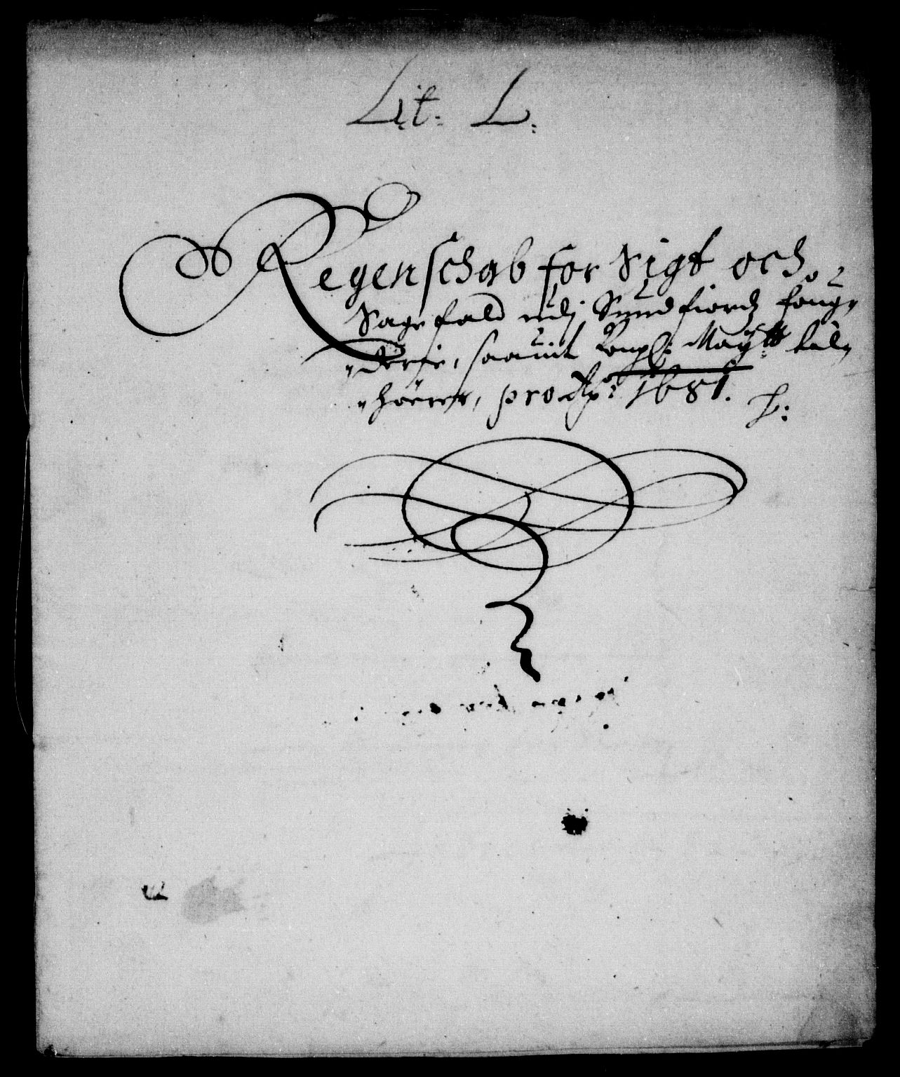 Rentekammeret inntil 1814, Reviderte regnskaper, Stiftamtstueregnskaper, Bergen stiftamt, AV/RA-EA-6043/R/Rc/L0060: Bergen stiftamt, 1680-1681