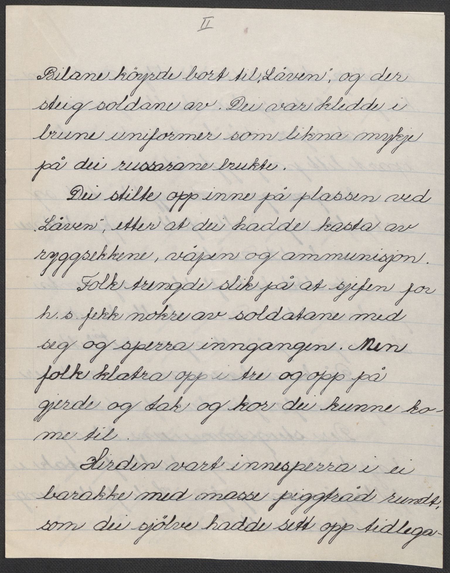 Det norske totalavholdsselskap, RA/PA-0419/E/Eb/L0603: Skolestiler om krigstida (ordnet topografisk etter distrikt og skole), 1946, p. 187