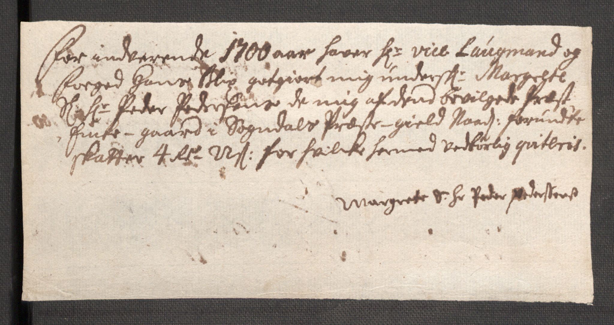 Rentekammeret inntil 1814, Reviderte regnskaper, Fogderegnskap, AV/RA-EA-4092/R52/L3311: Fogderegnskap Sogn, 1700-1701, p. 246