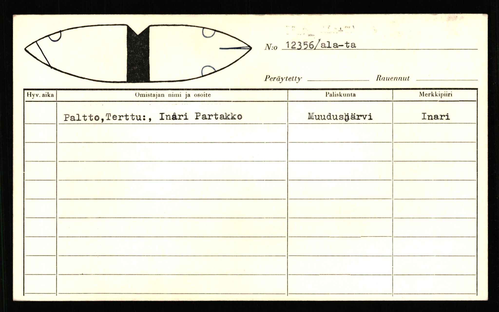 Lappefogden i Finnmark/Reindriftsforvaltningen Øst-Finnmark, AV/SATØ-S-1461/G/Ge/Geb/L0003: Nr. 12356-123456, 1934-1992, p. 2