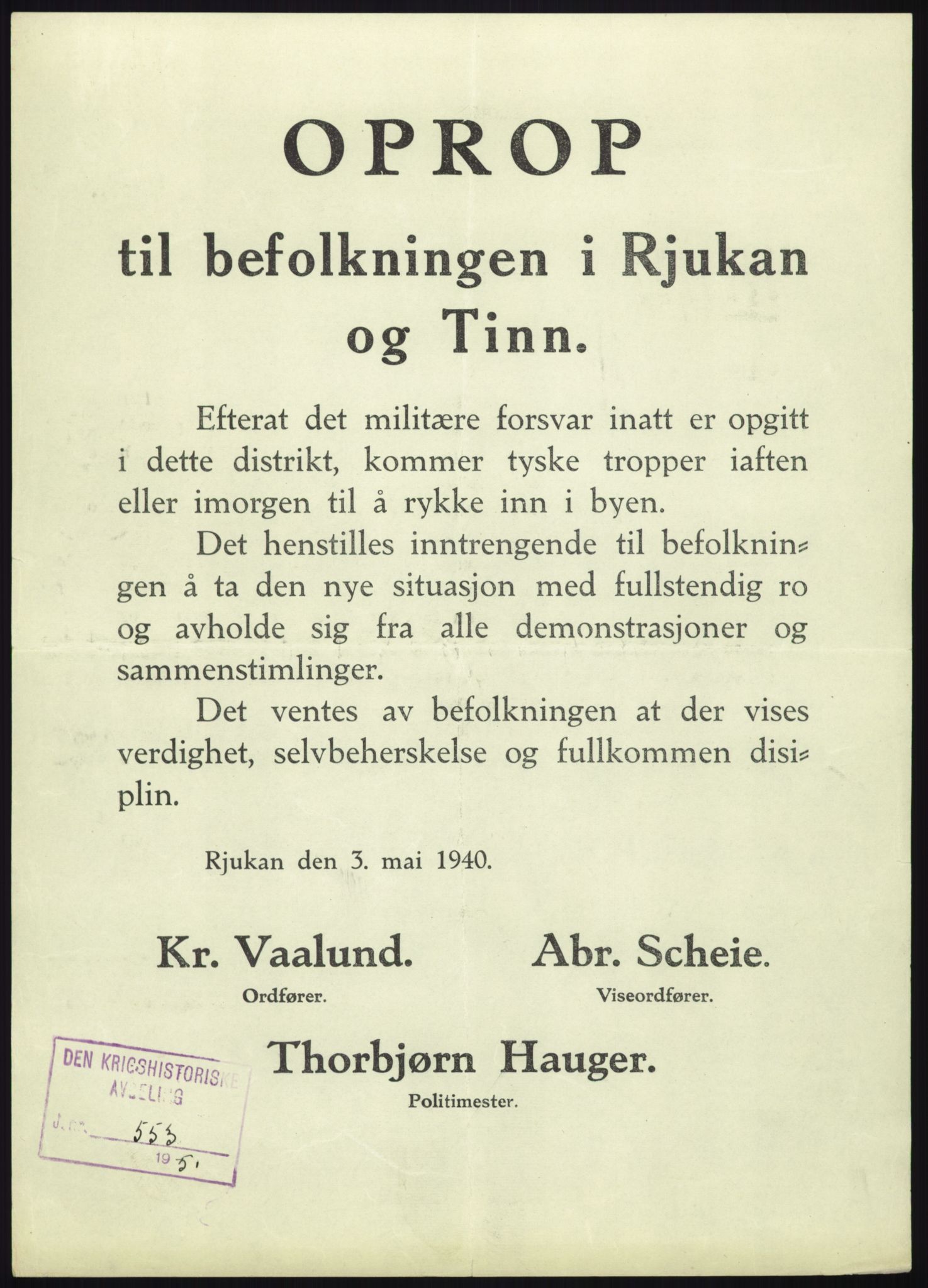 Forsvaret, Forsvarets krigshistoriske avdeling, AV/RA-RAFA-2017/Y/Yb/L0056: II-C-11-136-139  -  1. Divisjon, 1940-1957, p. 561