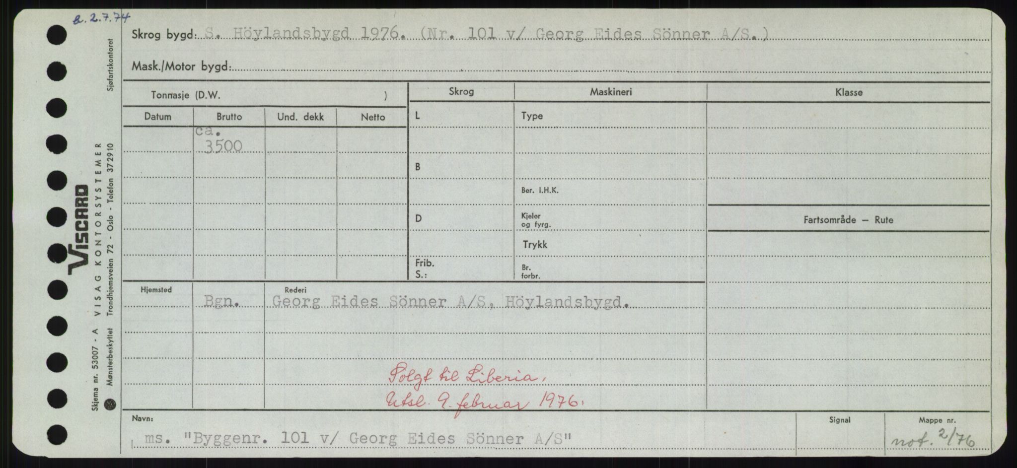 Sjøfartsdirektoratet med forløpere, Skipsmålingen, AV/RA-S-1627/H/Hd/L0006: Fartøy, Byg-Båt, p. 225