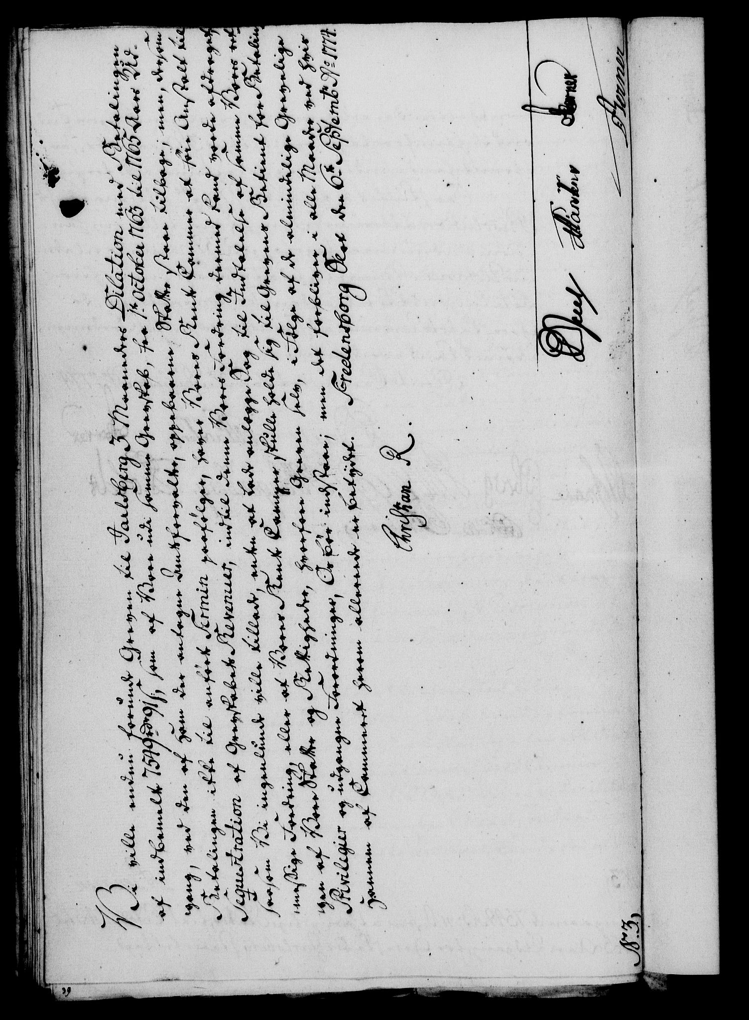 Rentekammeret, Kammerkanselliet, RA/EA-3111/G/Gf/Gfa/L0056: Norsk relasjons- og resolusjonsprotokoll (merket RK 52.56), 1774, p. 171