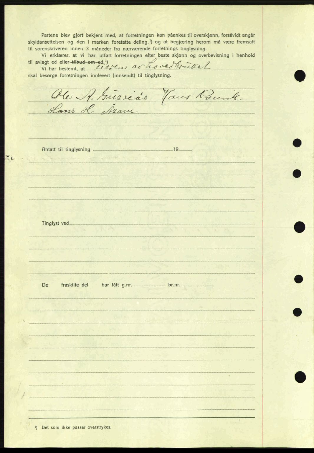 Romsdal sorenskriveri, AV/SAT-A-4149/1/2/2C: Mortgage book no. A1, 1936-1936, Diary no: : 431/1936