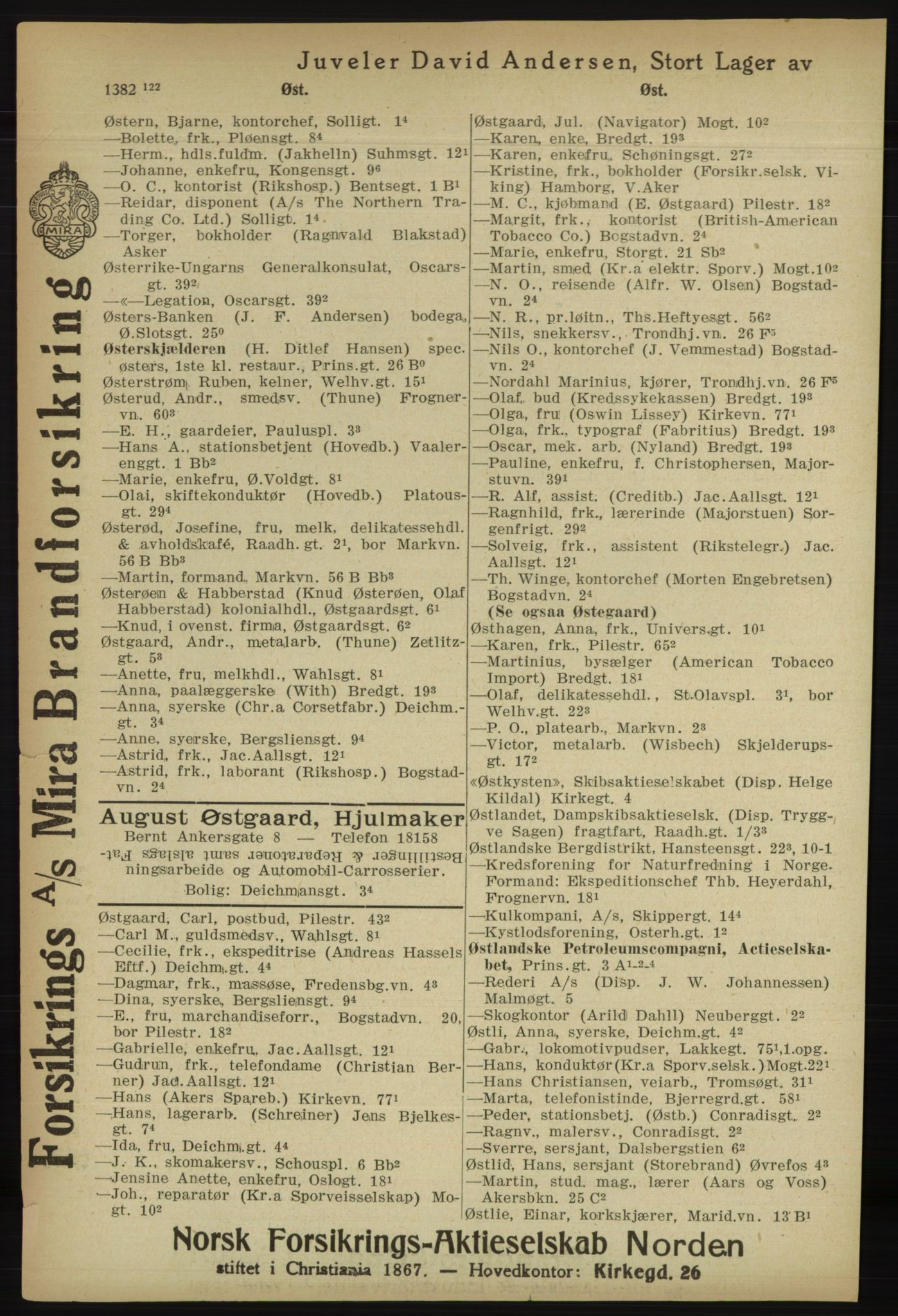 Kristiania/Oslo adressebok, PUBL/-, 1918, p. 1529