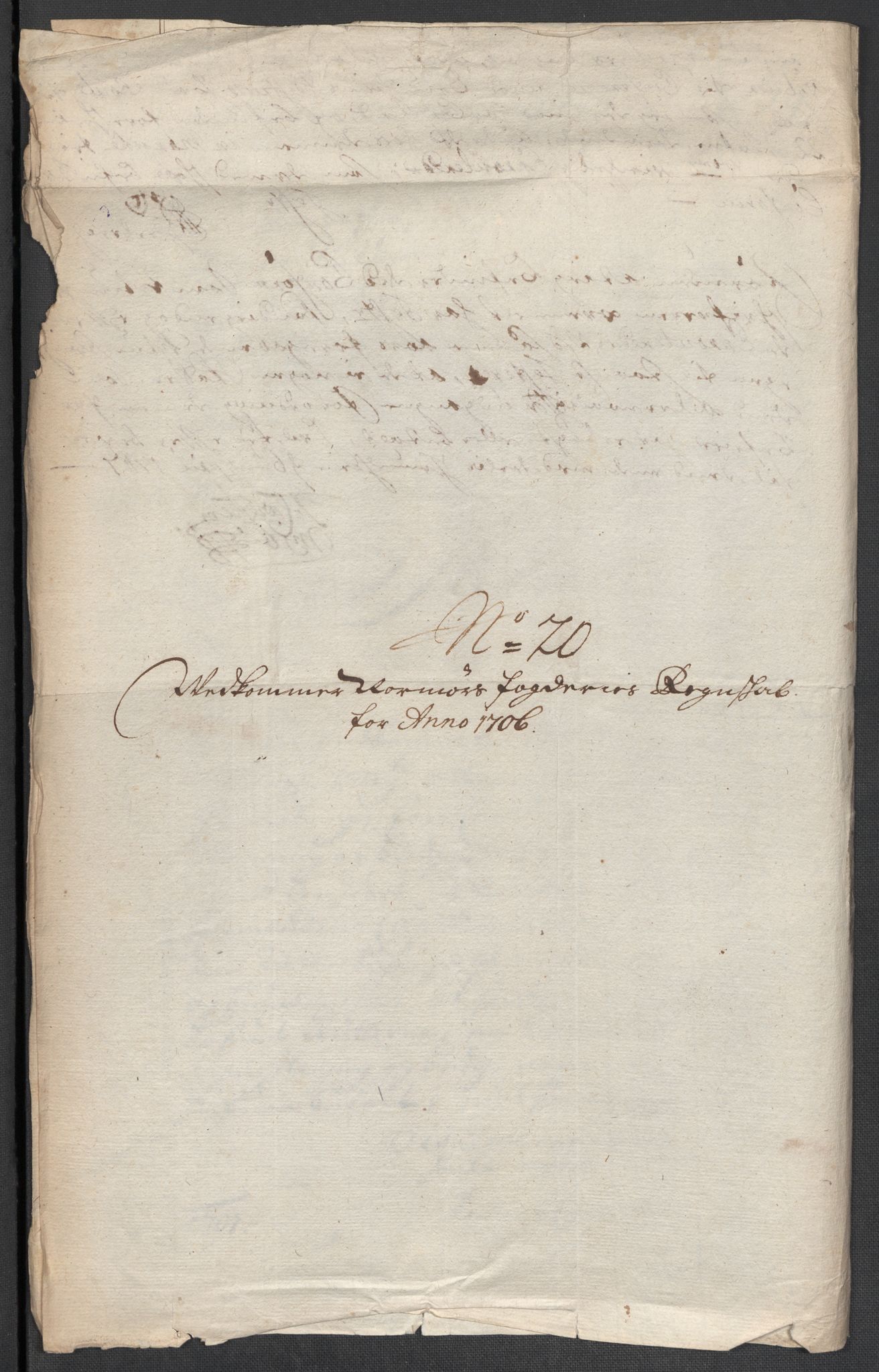 Rentekammeret inntil 1814, Reviderte regnskaper, Fogderegnskap, AV/RA-EA-4092/R56/L3742: Fogderegnskap Nordmøre, 1706-1707, p. 160