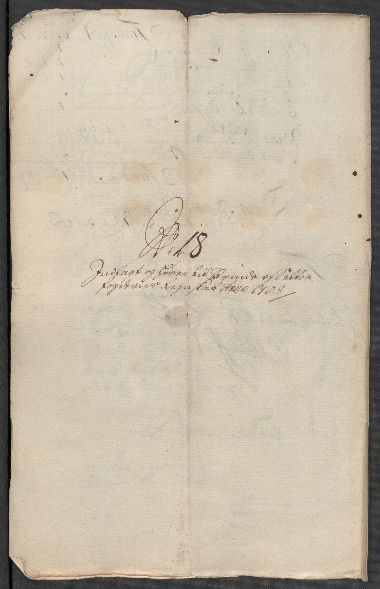 Rentekammeret inntil 1814, Reviderte regnskaper, Fogderegnskap, AV/RA-EA-4092/R61/L4110: Fogderegnskap Strinda og Selbu, 1707-1708, p. 464