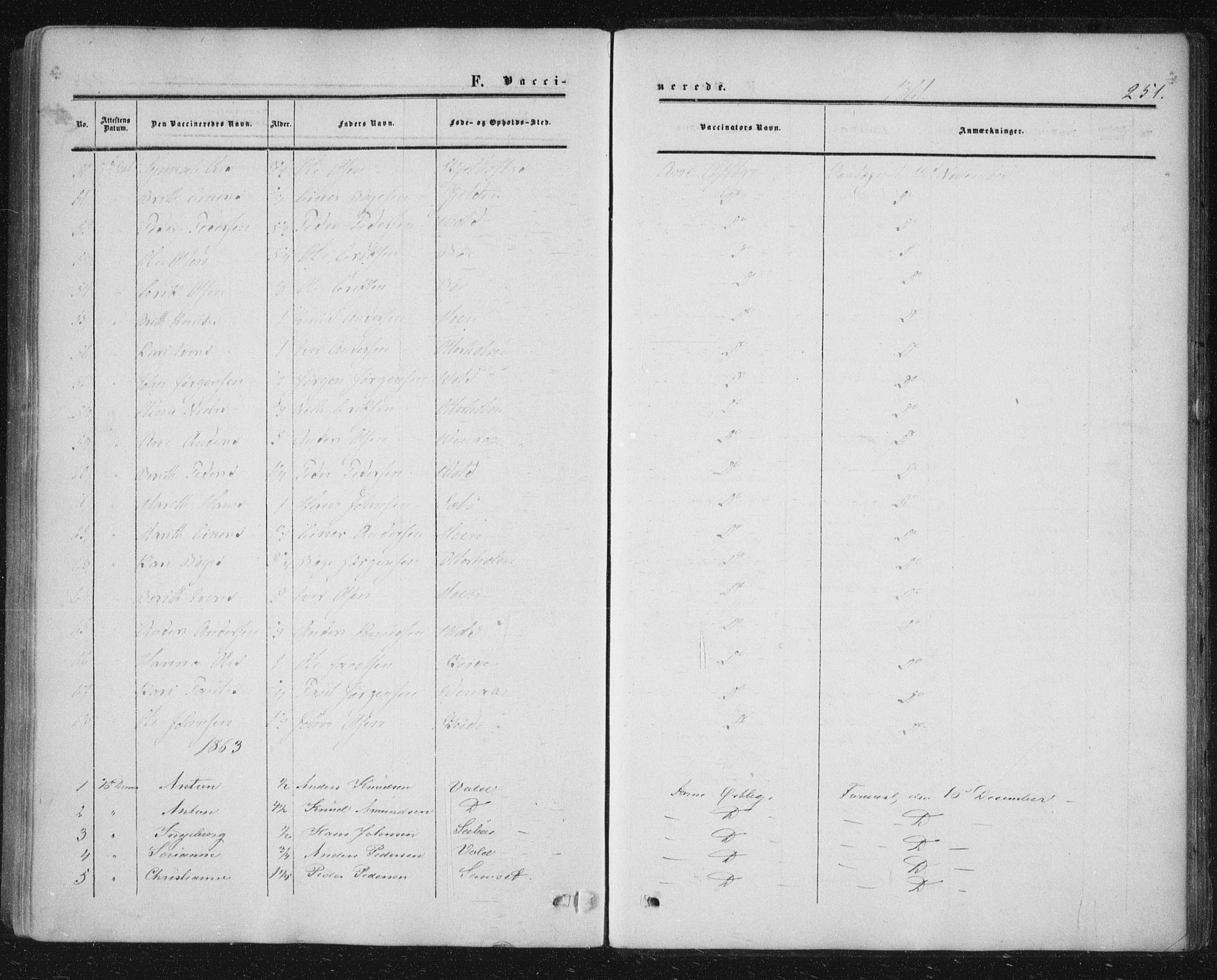 Ministerialprotokoller, klokkerbøker og fødselsregistre - Møre og Romsdal, AV/SAT-A-1454/543/L0562: Parish register (official) no. 543A02, 1854-1884, p. 251