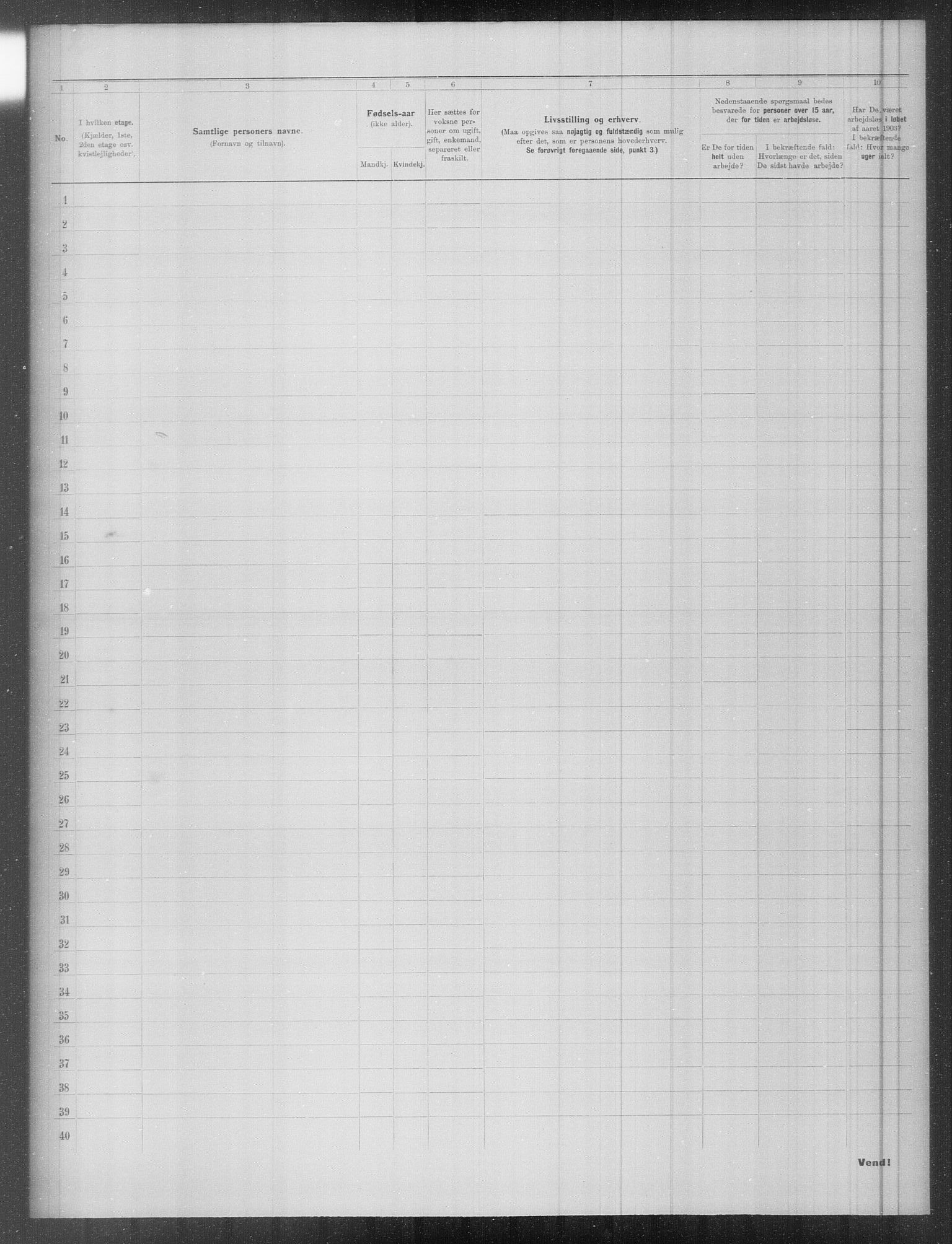 OBA, Municipal Census 1903 for Kristiania, 1903, p. 3229