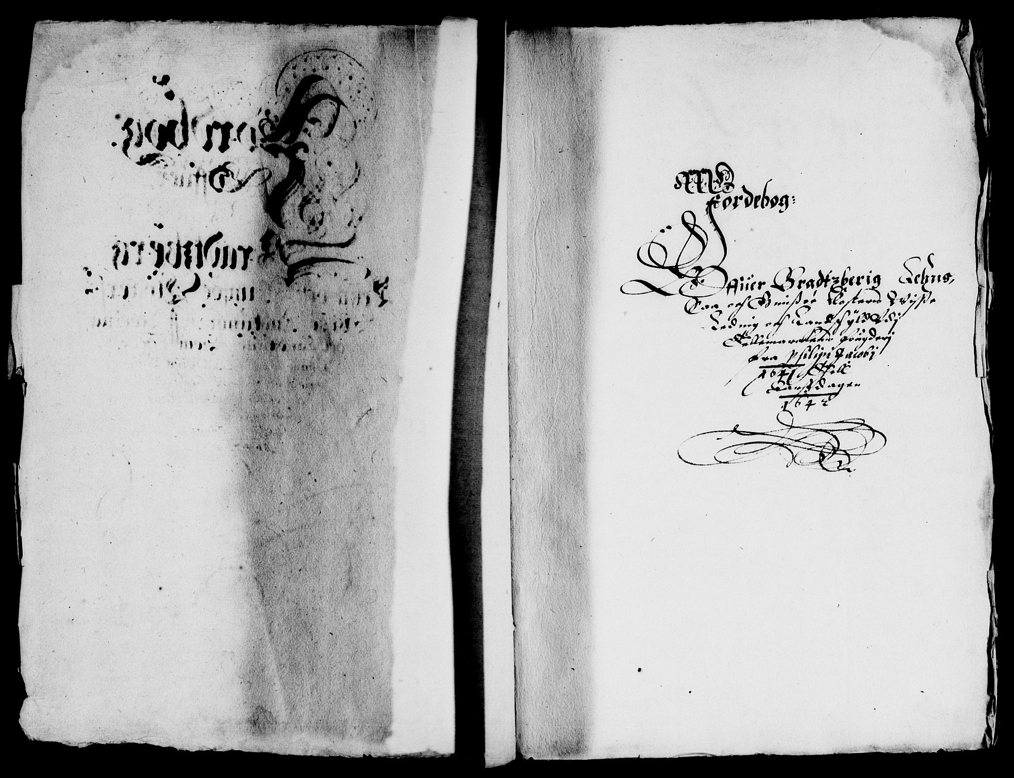 Rentekammeret inntil 1814, Reviderte regnskaper, Lensregnskaper, RA/EA-5023/R/Rb/Rbp/L0026: Bratsberg len, 1641-1642