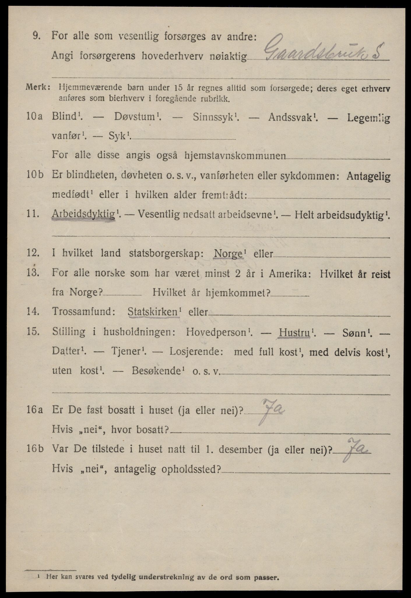 SAT, 1920 census for Ørskog, 1920, p. 3611