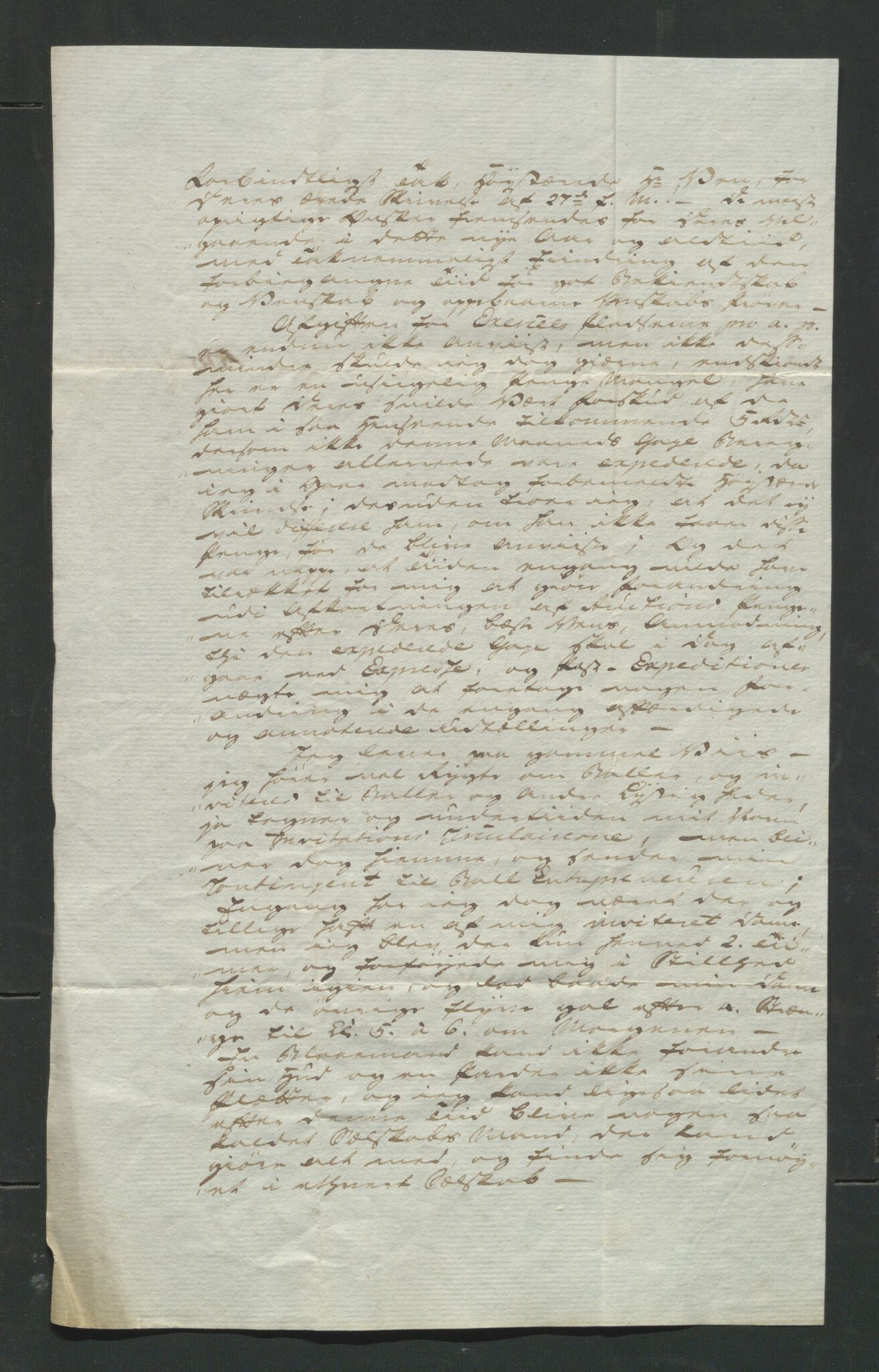 Åker i Vang, Hedmark, og familien Todderud, AV/SAH-ARK-010/J/Jc/L0004: Korrespondanse, 1796-1844, p. 12