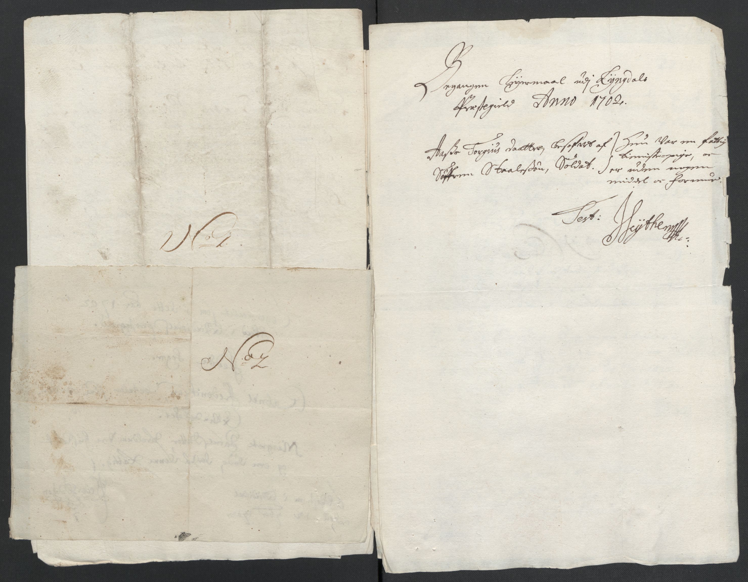 Rentekammeret inntil 1814, Reviderte regnskaper, Fogderegnskap, RA/EA-4092/R43/L2549: Fogderegnskap Lista og Mandal, 1701-1702, p. 239