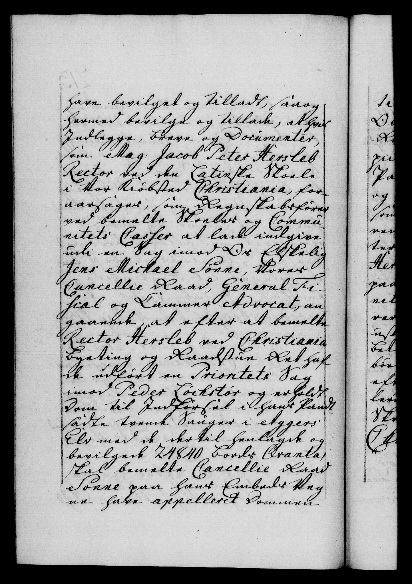 Danske Kanselli 1572-1799, AV/RA-EA-3023/F/Fc/Fca/Fcaa/L0038: Norske registre, 1753-1754, p. 213b