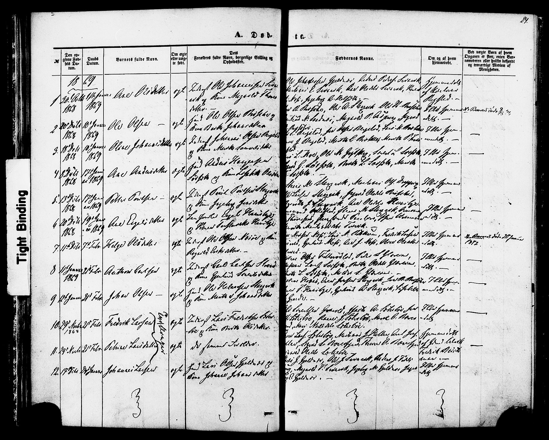 Ministerialprotokoller, klokkerbøker og fødselsregistre - Møre og Romsdal, AV/SAT-A-1454/592/L1027: Parish register (official) no. 592A05, 1865-1878, p. 24