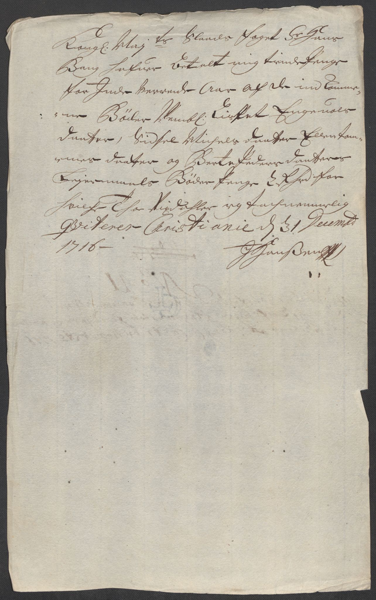 Rentekammeret inntil 1814, Reviderte regnskaper, Fogderegnskap, AV/RA-EA-4092/R10/L0454: Fogderegnskap Aker og Follo, 1716, p. 301