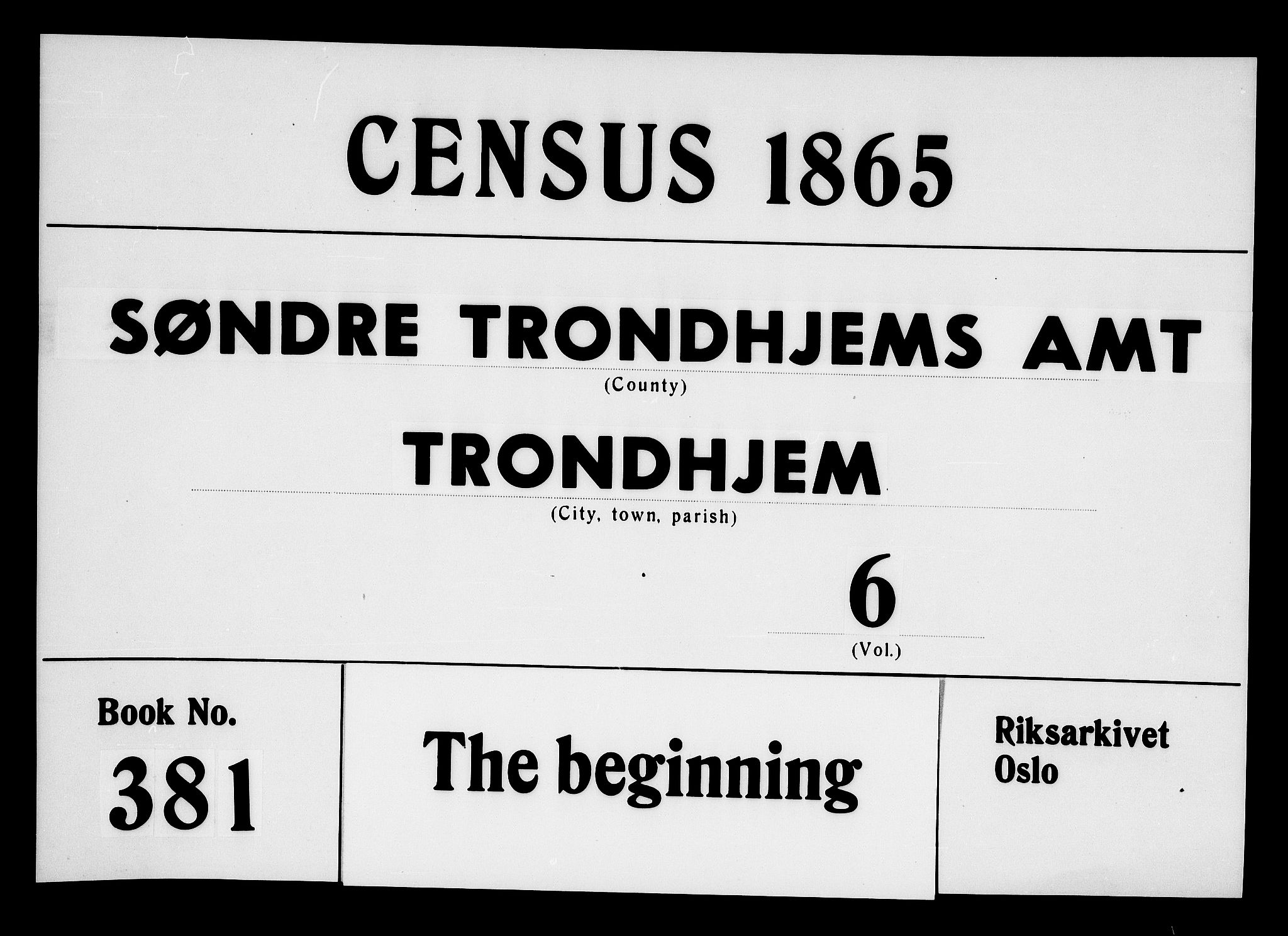 RA, 1865 census for Trondheim, 1865, p. 2597