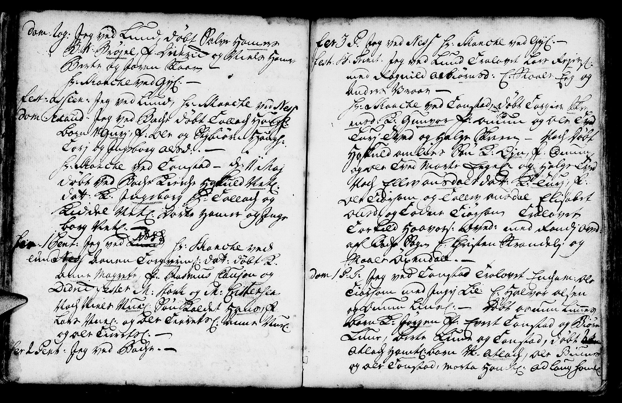 Lund sokneprestkontor, AV/SAST-A-101809/S06/L0002: Parish register (official) no. A 2, 1738-1760