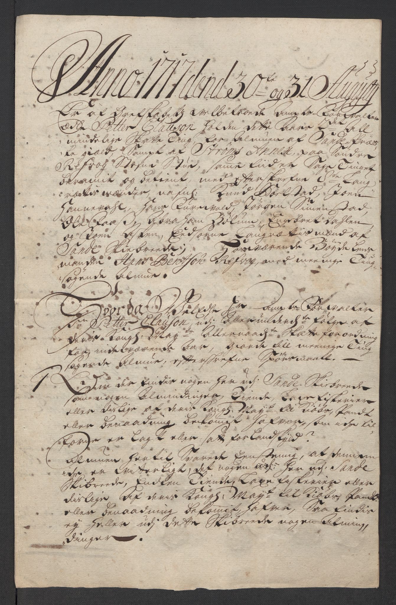 Rentekammeret inntil 1814, Reviderte regnskaper, Fogderegnskap, AV/RA-EA-4092/R32/L1881: Fogderegnskap Jarlsberg grevskap, 1717, p. 237