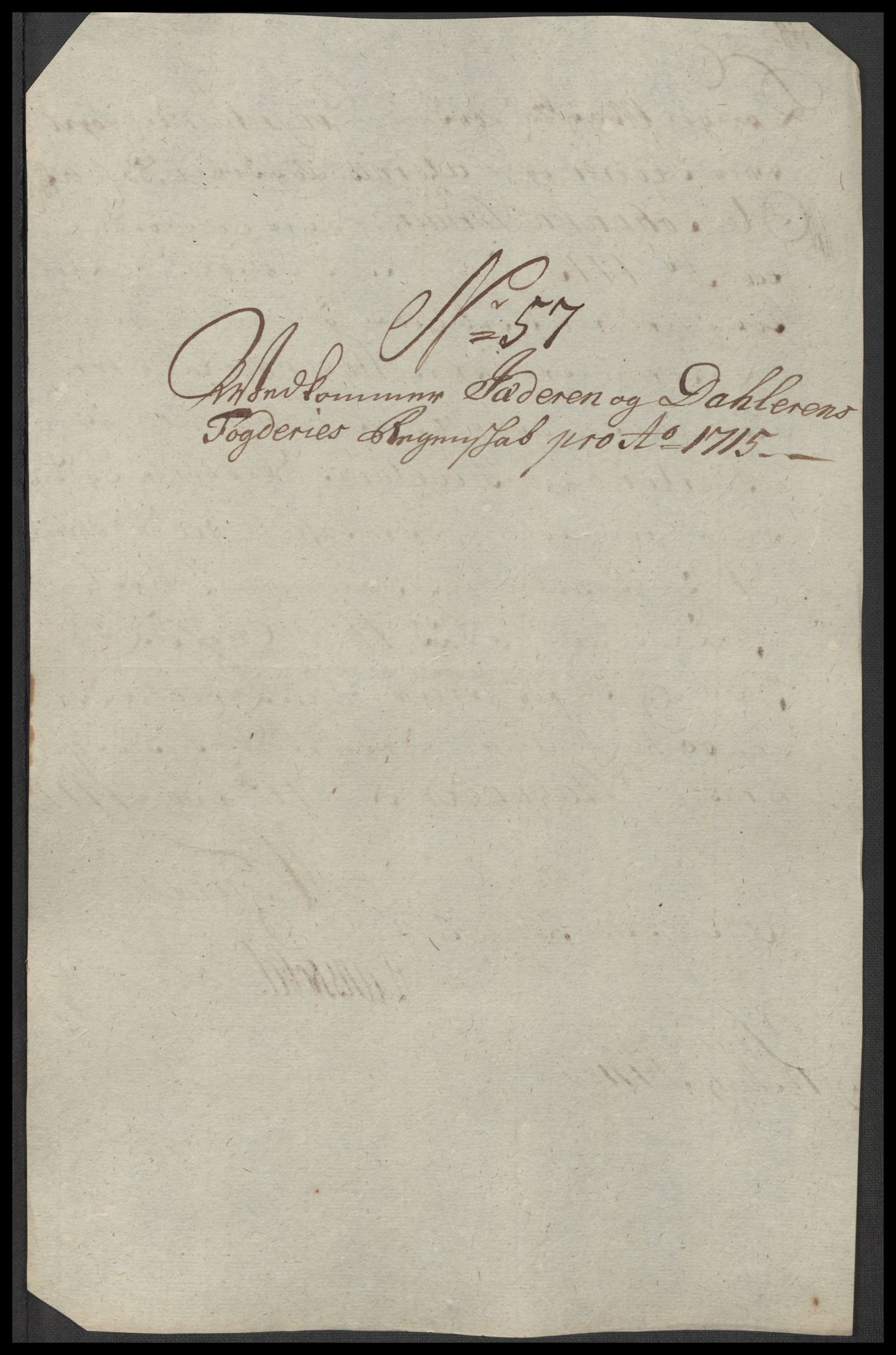 Rentekammeret inntil 1814, Reviderte regnskaper, Fogderegnskap, AV/RA-EA-4092/R46/L2740: Fogderegnskap Jæren og Dalane, 1715-1716, p. 204