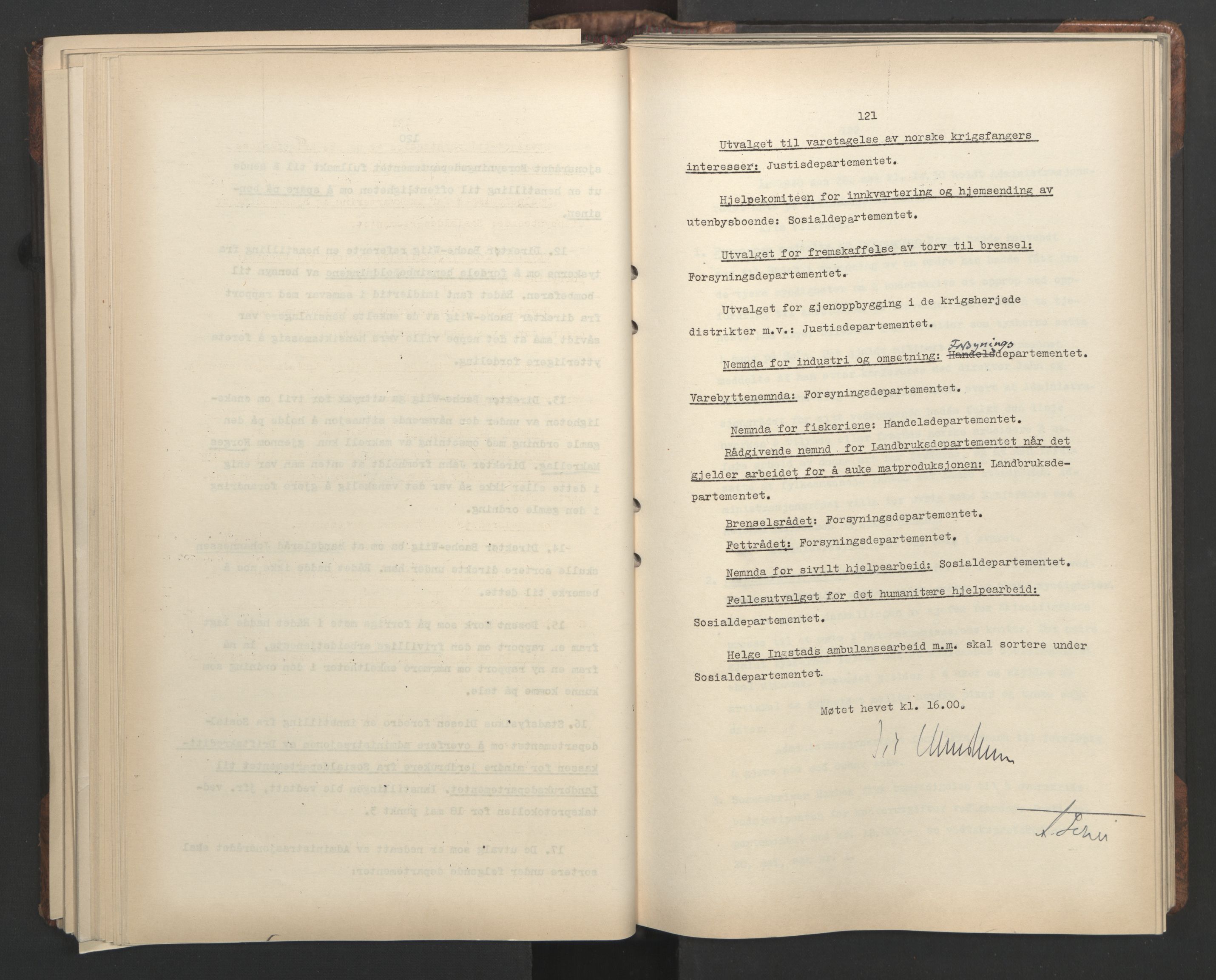 Administrasjonsrådet, RA/S-1004/A/L0001: Møteprotokoll med tillegg 15/4-25/9, 1940, p. 121