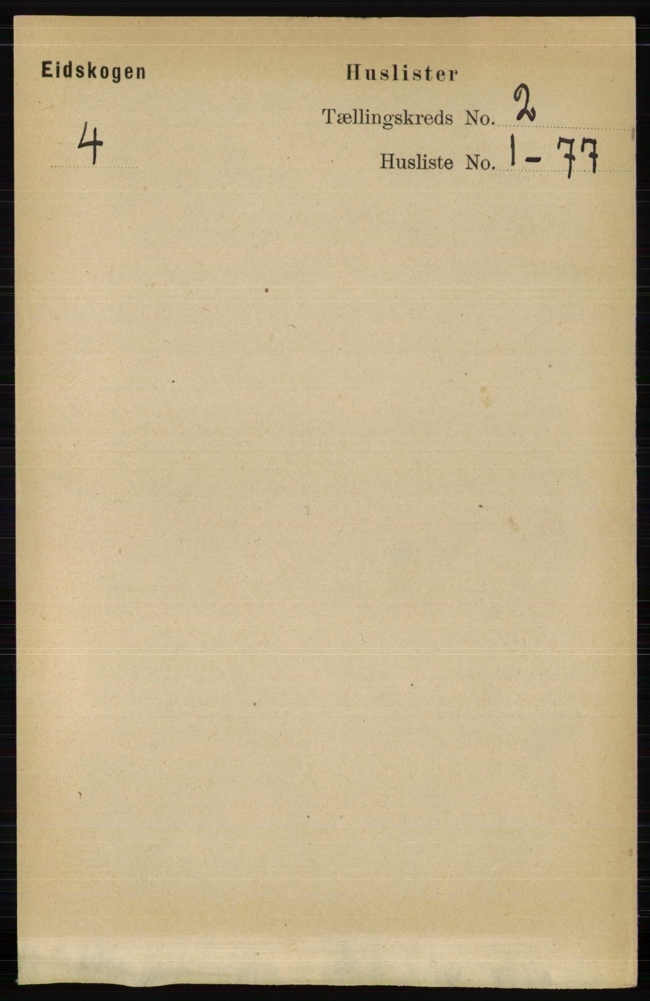 RA, 1891 census for 0420 Eidskog, 1891, p. 429