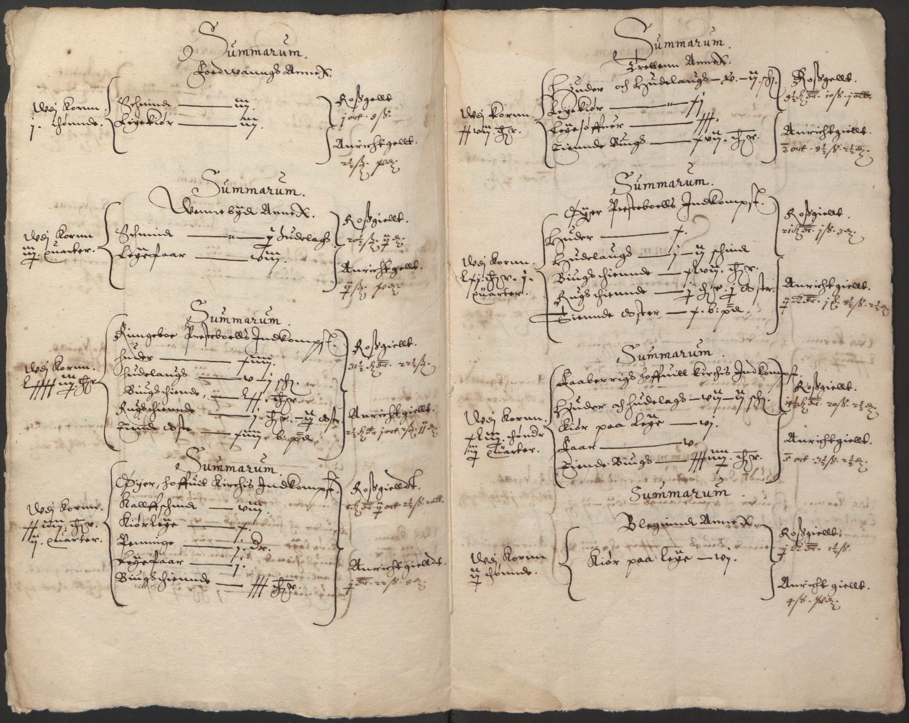 Stattholderembetet 1572-1771, AV/RA-EA-2870/Ek/L0014/0001: Jordebøker til utlikning av rosstjeneste 1624-1626: / Kirke- og prestebolsinntekter i Oslo og Hamar bispedømme, 1625-1626, p. 94