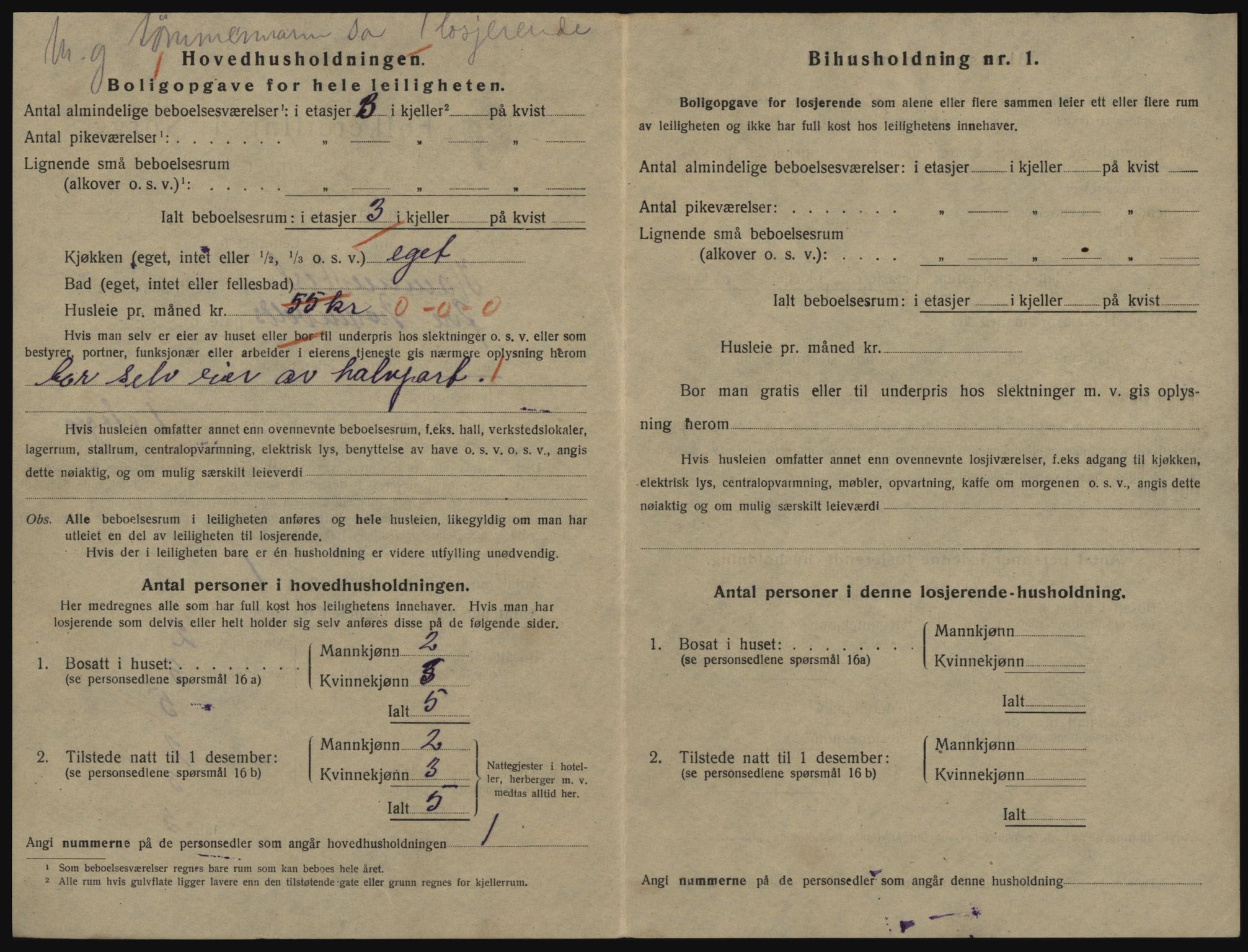 SATØ, 1920 census for Hammerfest, 1920, p. 2375