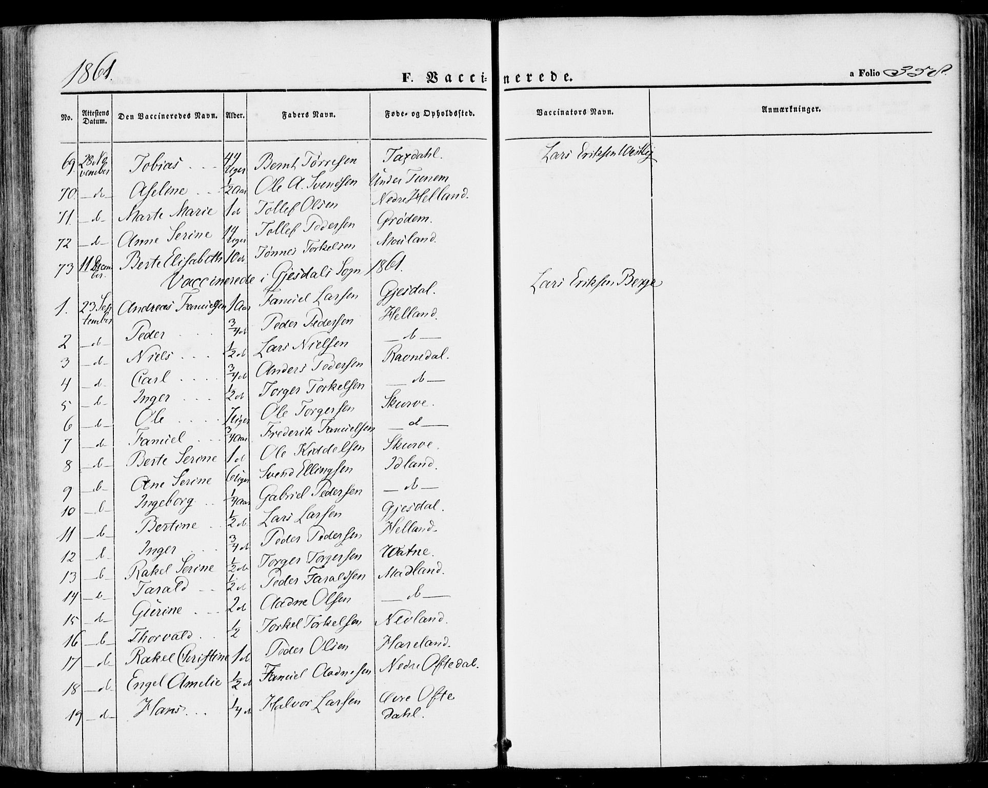 Lye sokneprestkontor, AV/SAST-A-101794/001/30BA/L0007: Parish register (official) no. A 6, 1856-1871, p. 358