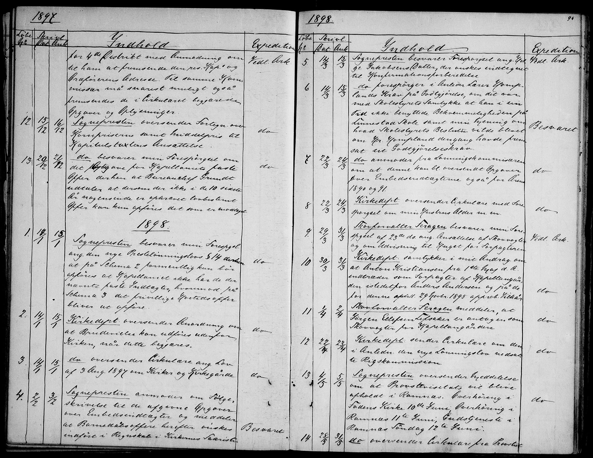 Ramnes kirkebøker, SAKO/A-314/F/Fd/L0001: Curate's parish register no. IV 1, 1851-1905, p. 94