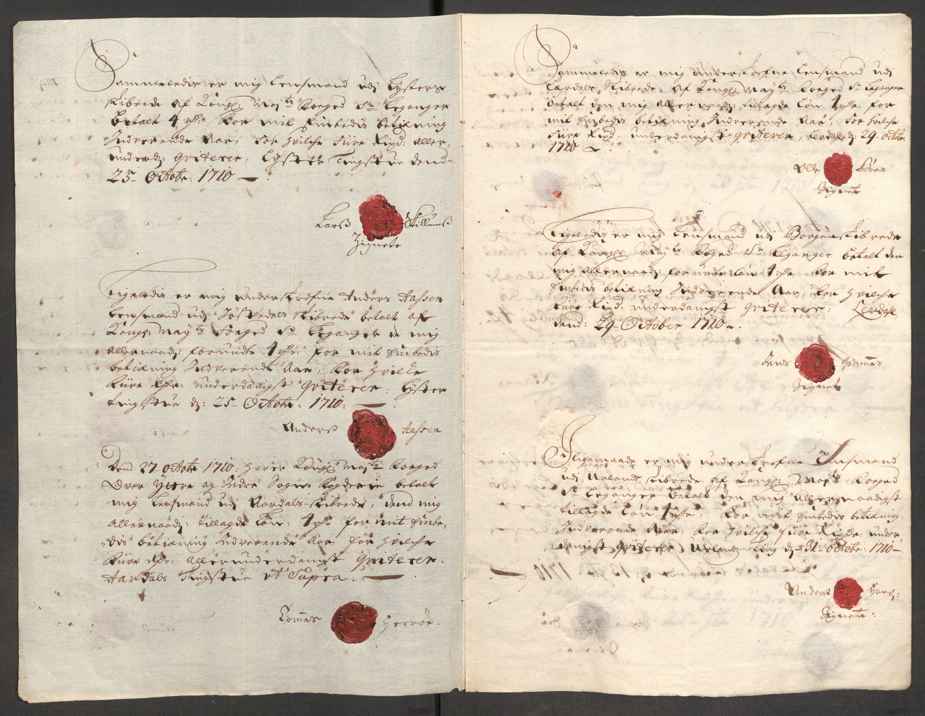 Rentekammeret inntil 1814, Reviderte regnskaper, Fogderegnskap, RA/EA-4092/R52/L3316: Fogderegnskap Sogn, 1709-1710, p. 360