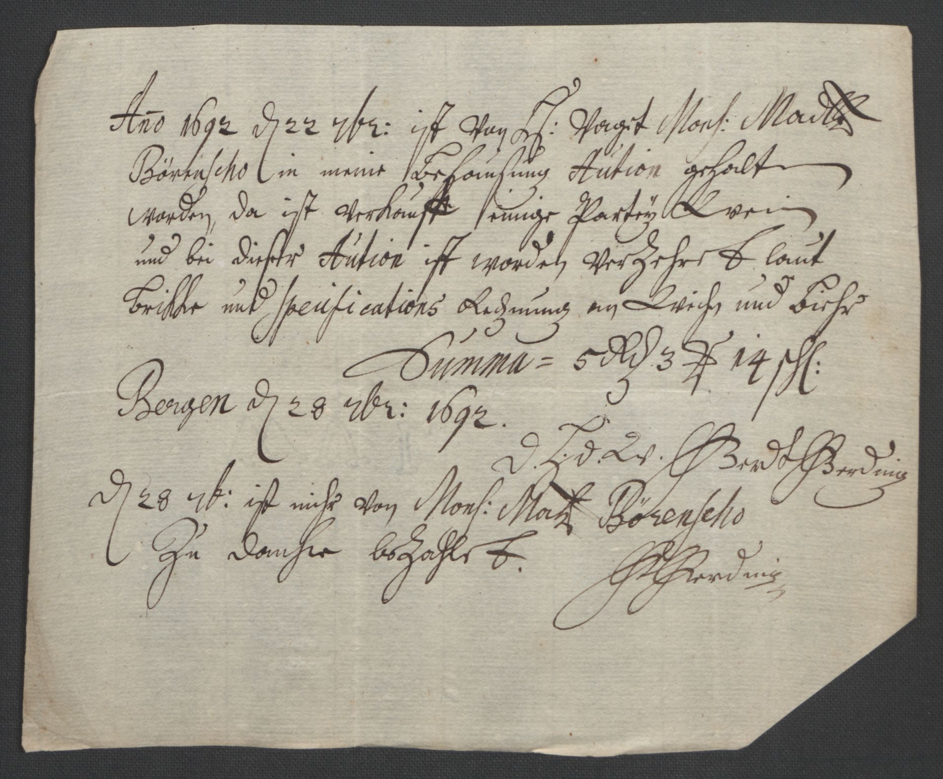 Rentekammeret inntil 1814, Reviderte regnskaper, Fogderegnskap, AV/RA-EA-4092/R53/L3421: Fogderegnskap Sunn- og Nordfjord, 1693-1694, p. 244