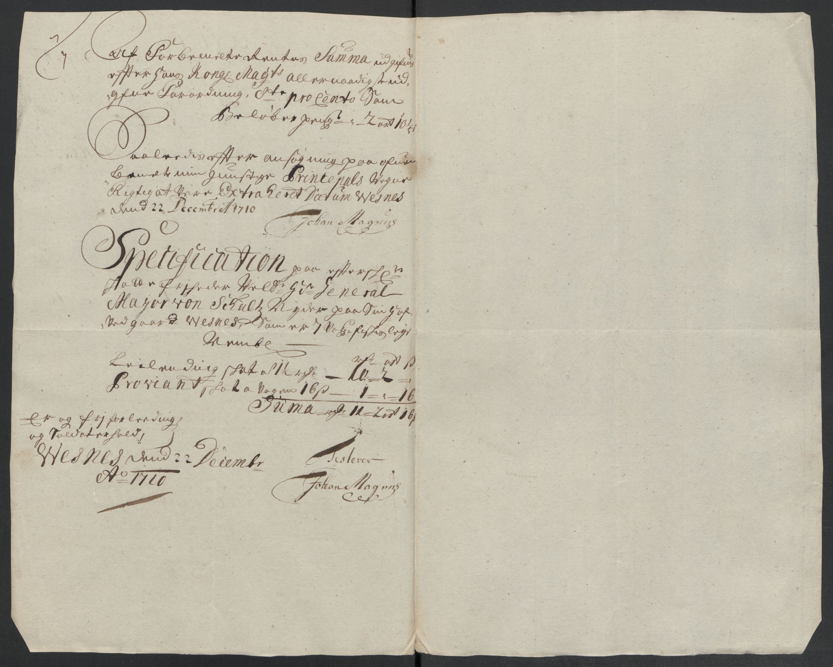 Rentekammeret inntil 1814, Reviderte regnskaper, Fogderegnskap, AV/RA-EA-4092/R55/L3659: Fogderegnskap Romsdal, 1709-1710, p. 358