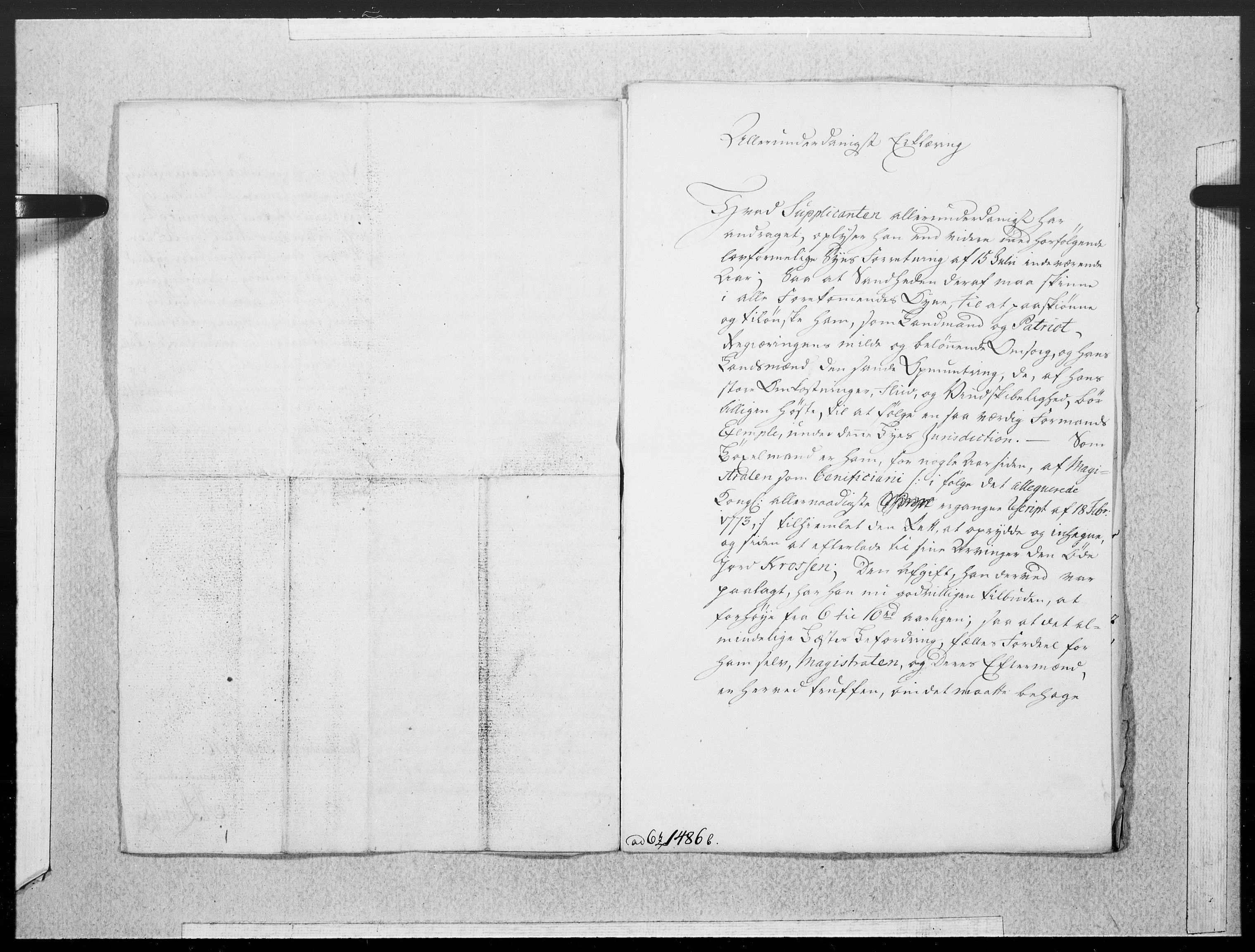 Danske Kanselli 1572-1799, AV/RA-EA-3023/F/Fc/Fcc/Fcca/L0223: Norske innlegg 1572-1799, 1777, p. 11