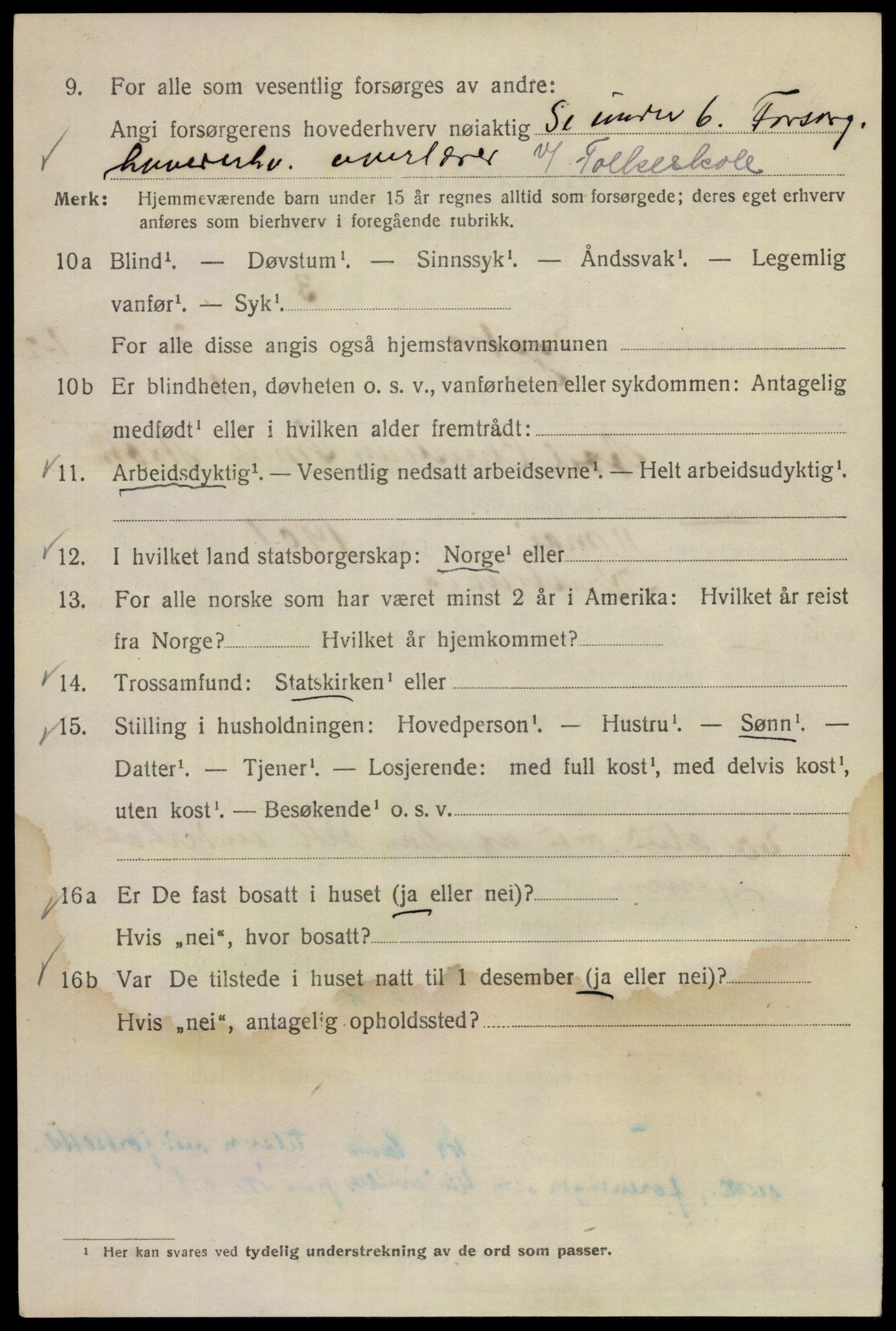 SAO, 1920 census for Kristiania, 1920, p. 209844