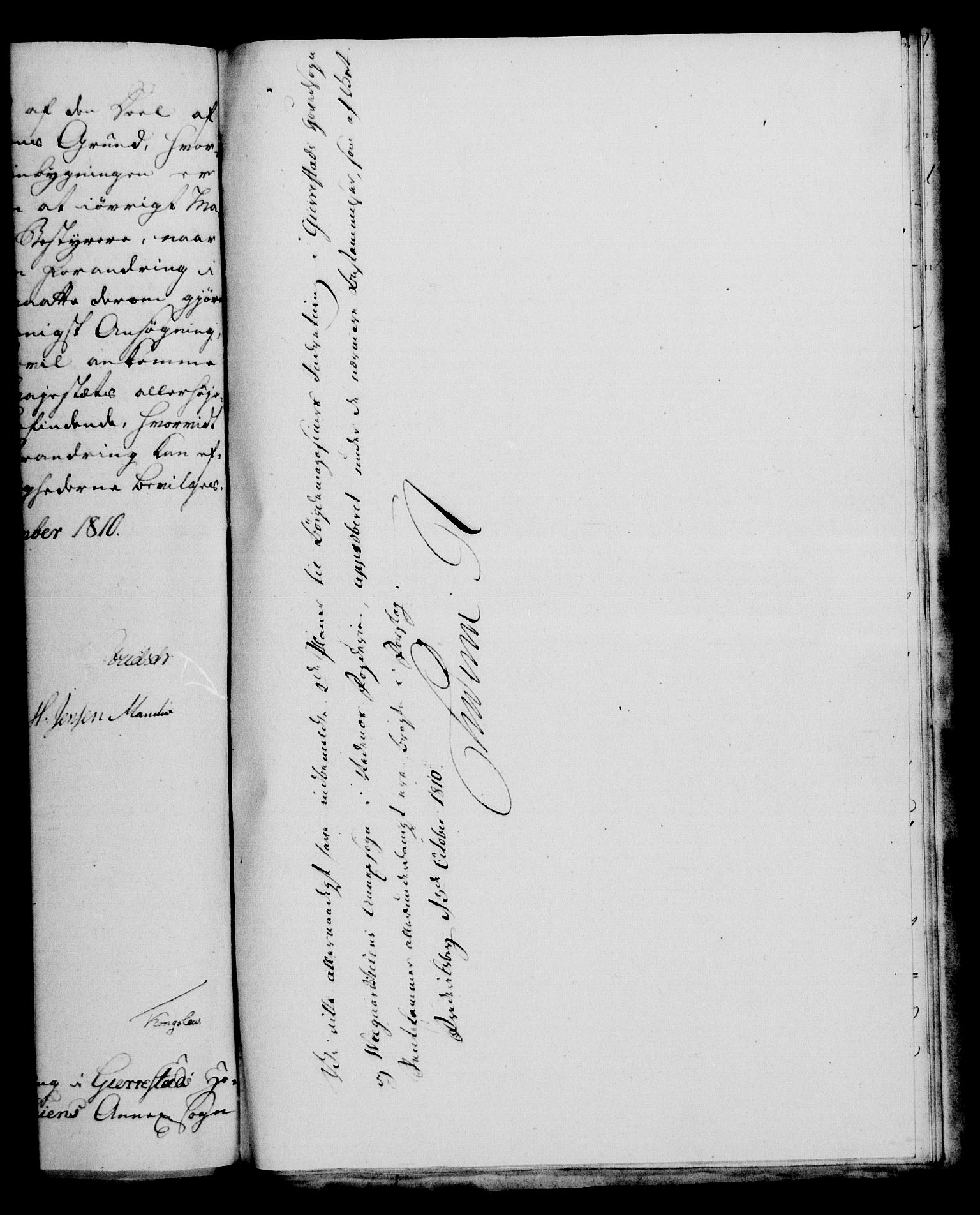 Rentekammeret, Kammerkanselliet, RA/EA-3111/G/Gf/Gfa/L0092: Norsk relasjons- og resolusjonsprotokoll (merket RK 52.92), 1810, p. 528