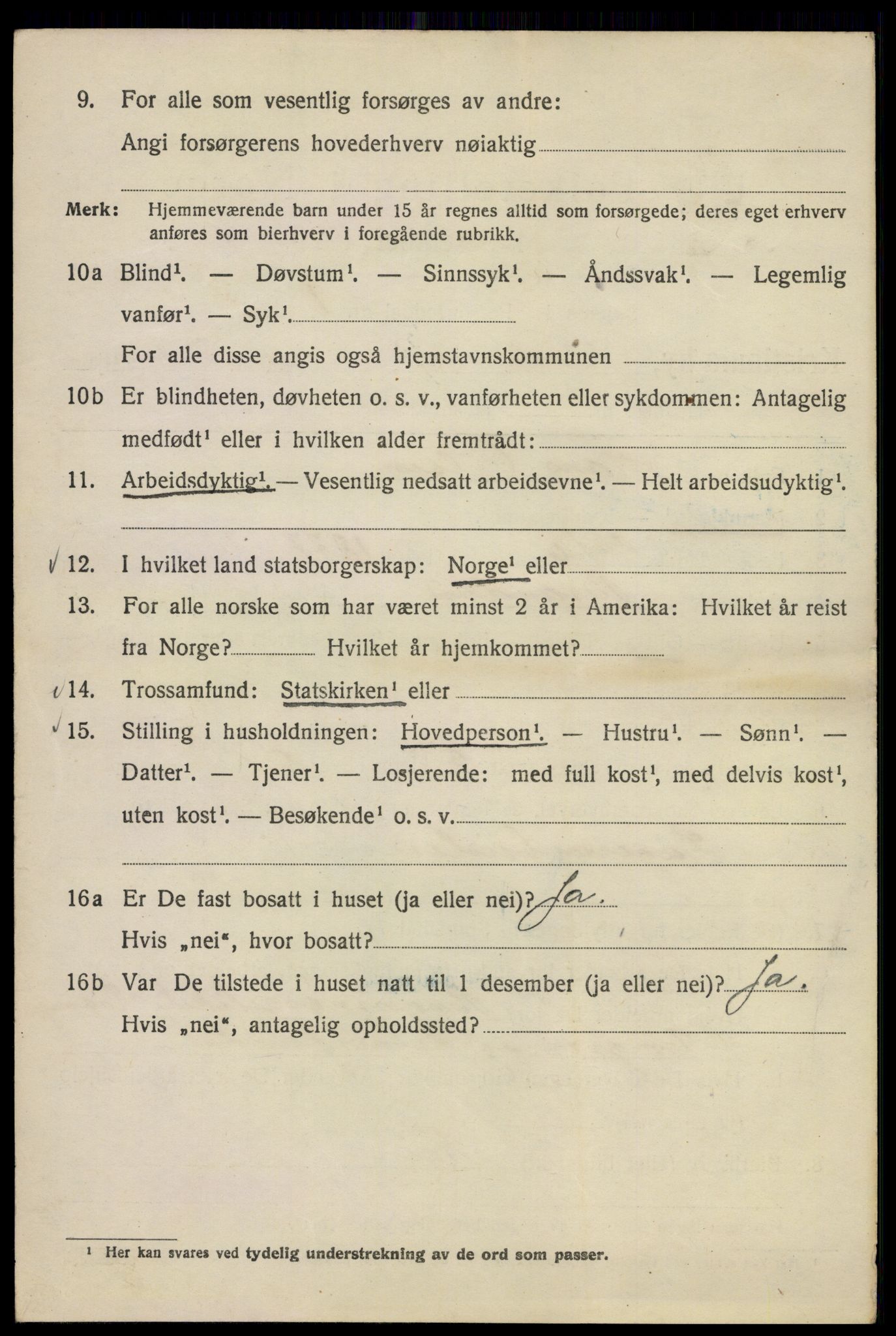 SAO, 1920 census for Kristiania, 1920, p. 296870