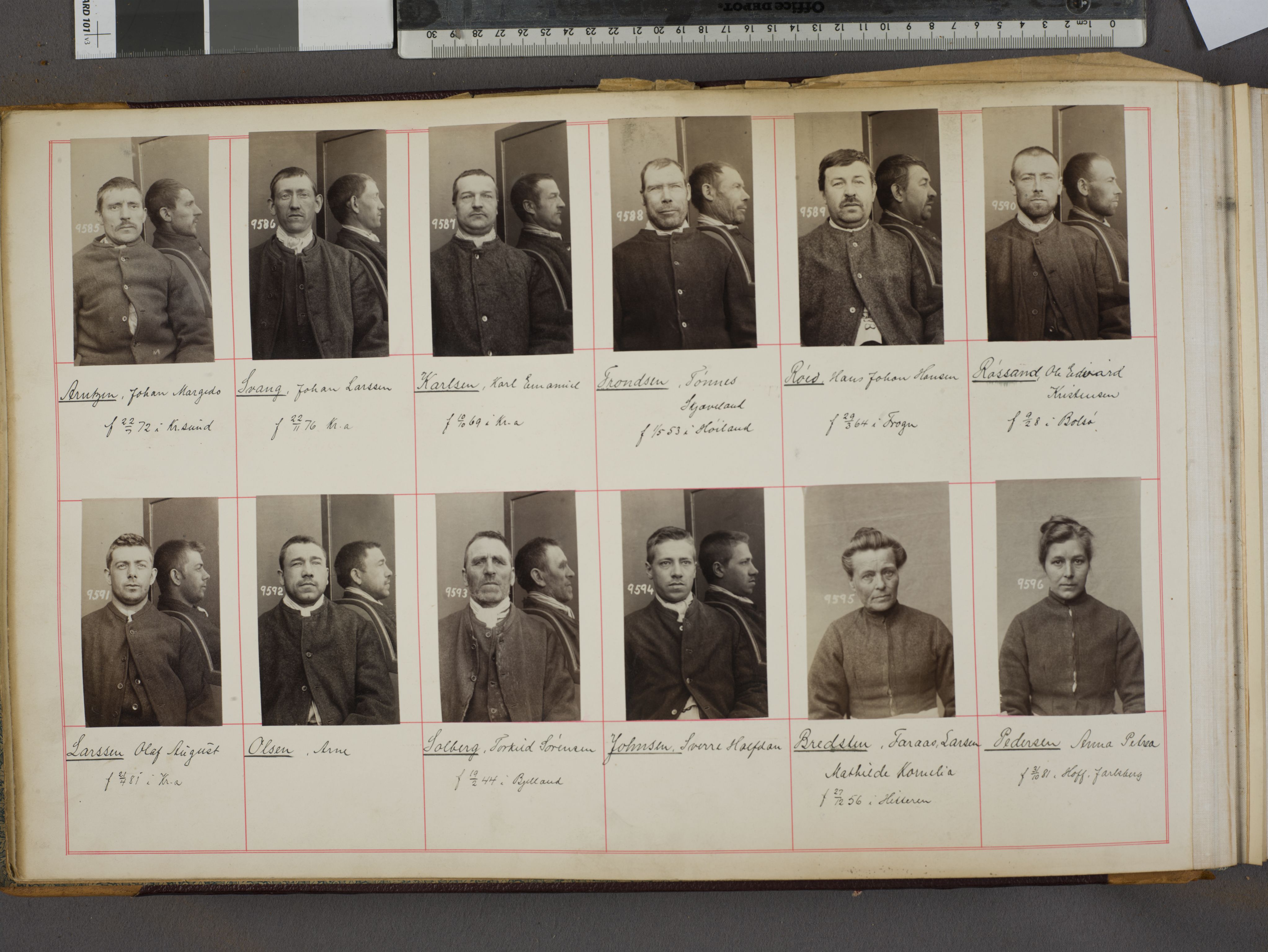 Oslo politikammer, Kriminalavdelingen, AV/SAO-A-11137/U/Ua/L0010: Forbryteralbum, 1906-1910, p. 4