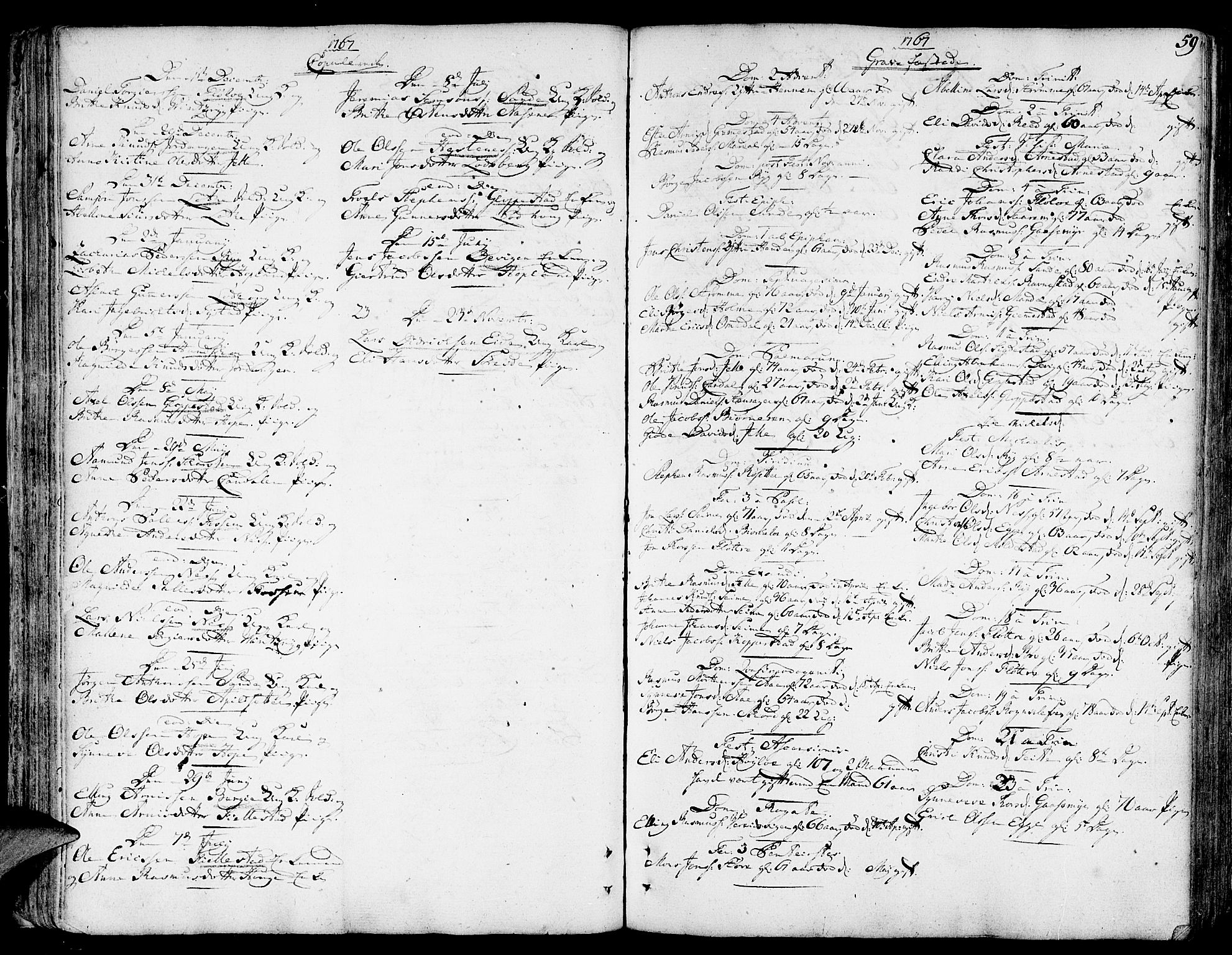 Gloppen sokneprestembete, SAB/A-80101/H/Haa/Haaa/L0004: Parish register (official) no. A 4, 1758-1784, p. 59