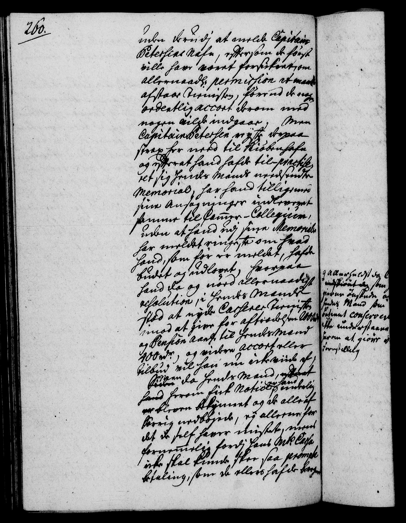 Rentekammeret, Kammerkanselliet, RA/EA-3111/G/Gh/Gha/L0023: Norsk ekstraktmemorialprotokoll (merket RK 53.68), 1741-1742, p. 260