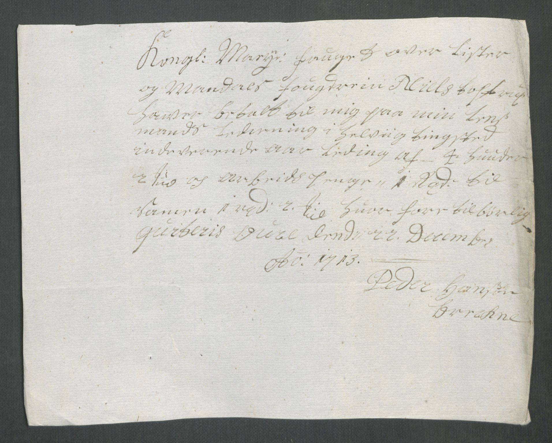 Rentekammeret inntil 1814, Reviderte regnskaper, Fogderegnskap, RA/EA-4092/R43/L2556: Fogderegnskap Lista og Mandal, 1713, p. 445