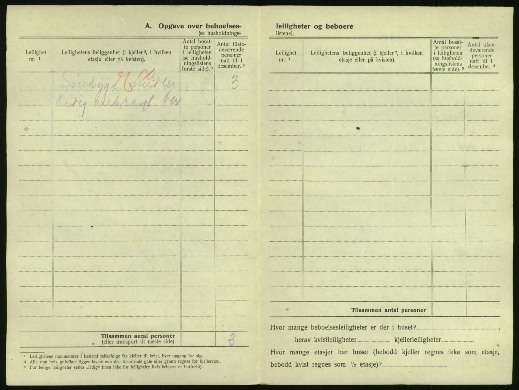 SAO, 1920 census for Kristiania, 1920, p. 11135