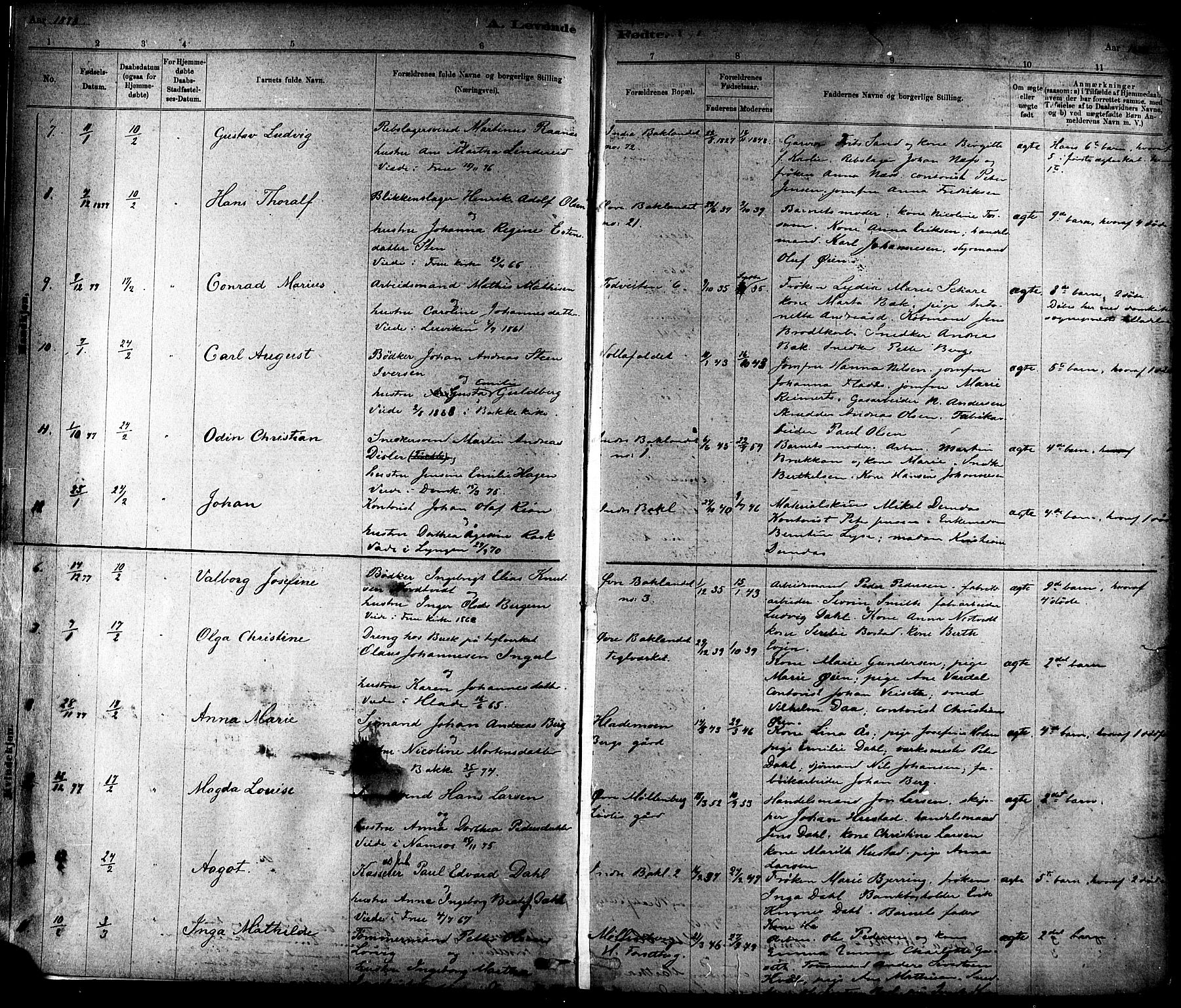 Ministerialprotokoller, klokkerbøker og fødselsregistre - Sør-Trøndelag, SAT/A-1456/604/L0188: Parish register (official) no. 604A09, 1878-1892, p. 2