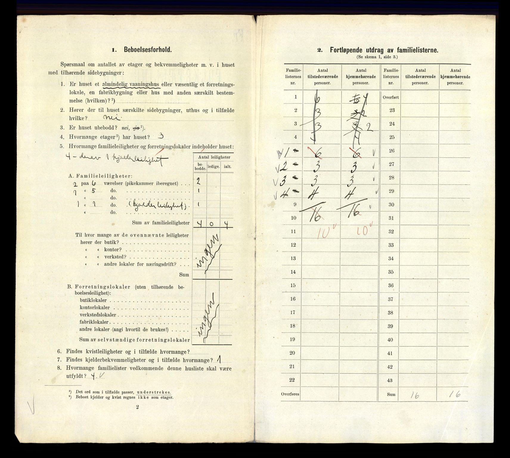 RA, 1910 census for Kristiania, 1910, p. 53590