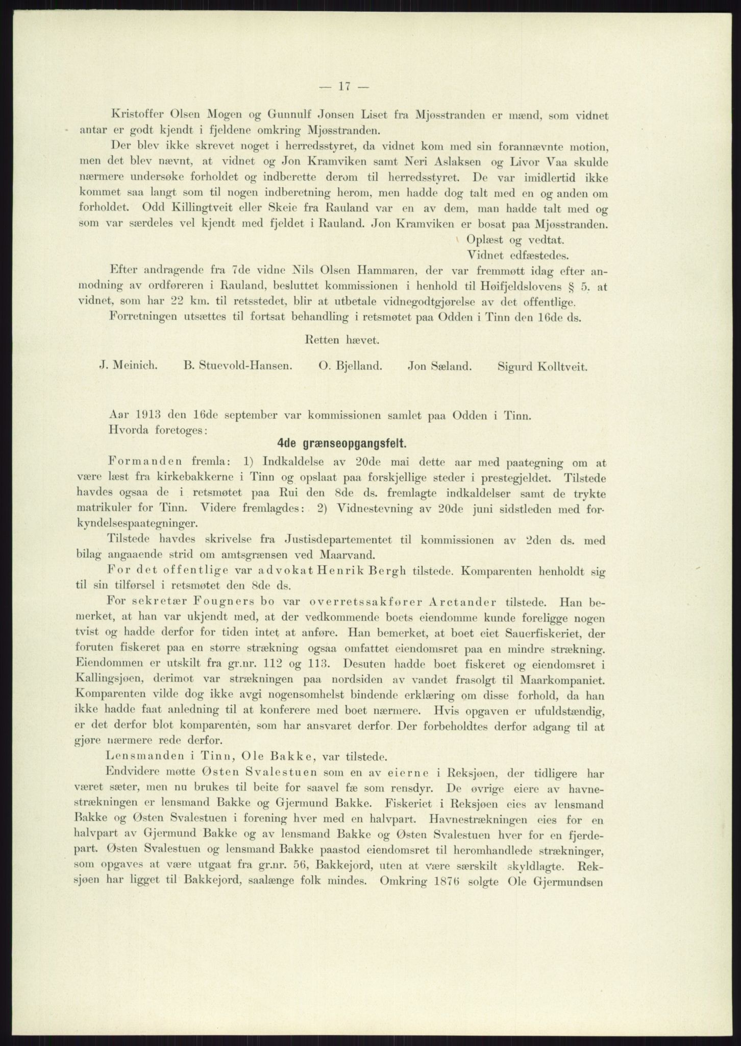 Høyfjellskommisjonen, AV/RA-S-1546/X/Xa/L0001: Nr. 1-33, 1909-1953, p. 1600