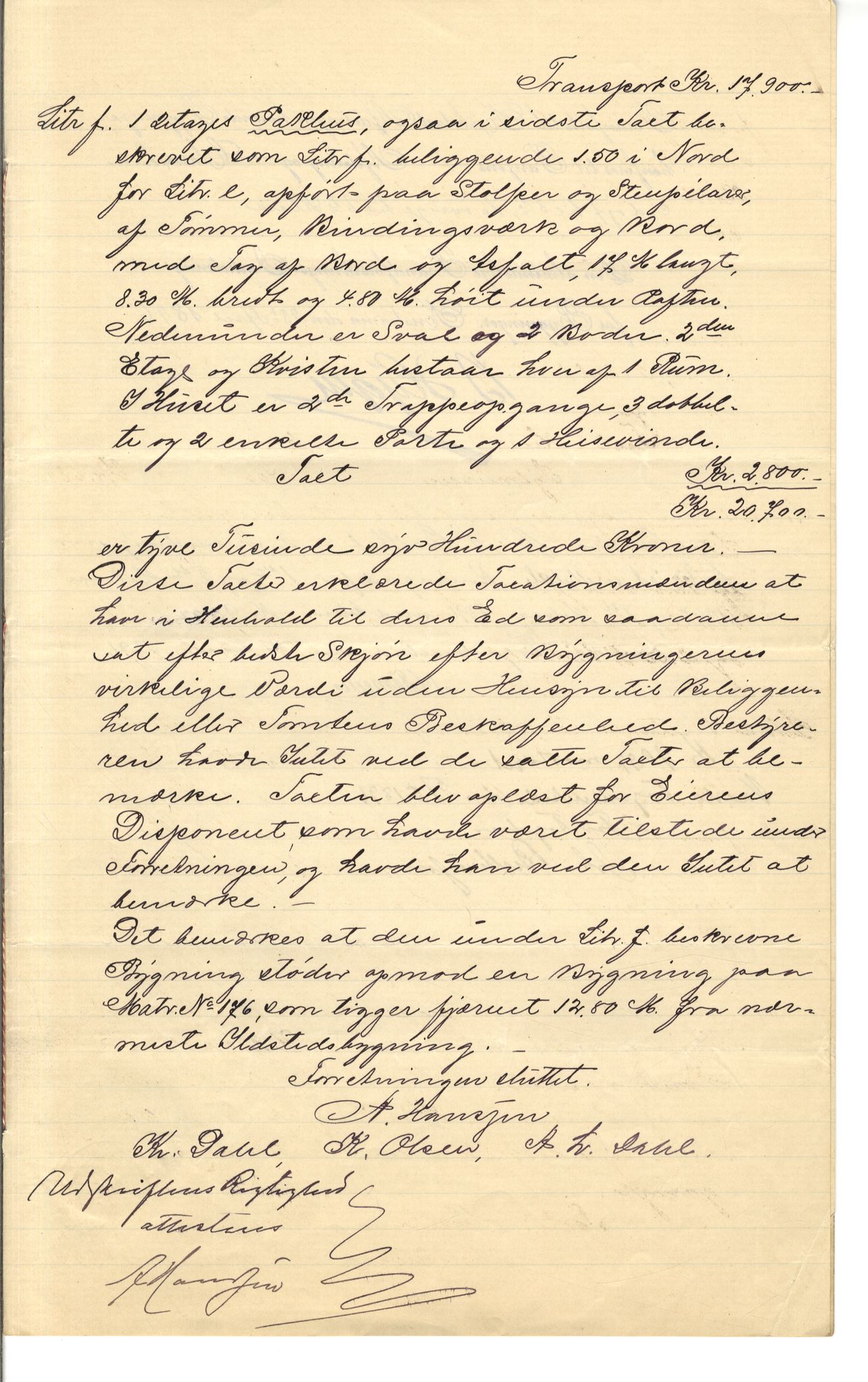 Brodtkorb handel A/S, VAMU/A-0001/Q/Qb/L0002: Skjøter og grunnbrev i Vardø by, 1852-1949, p. 75