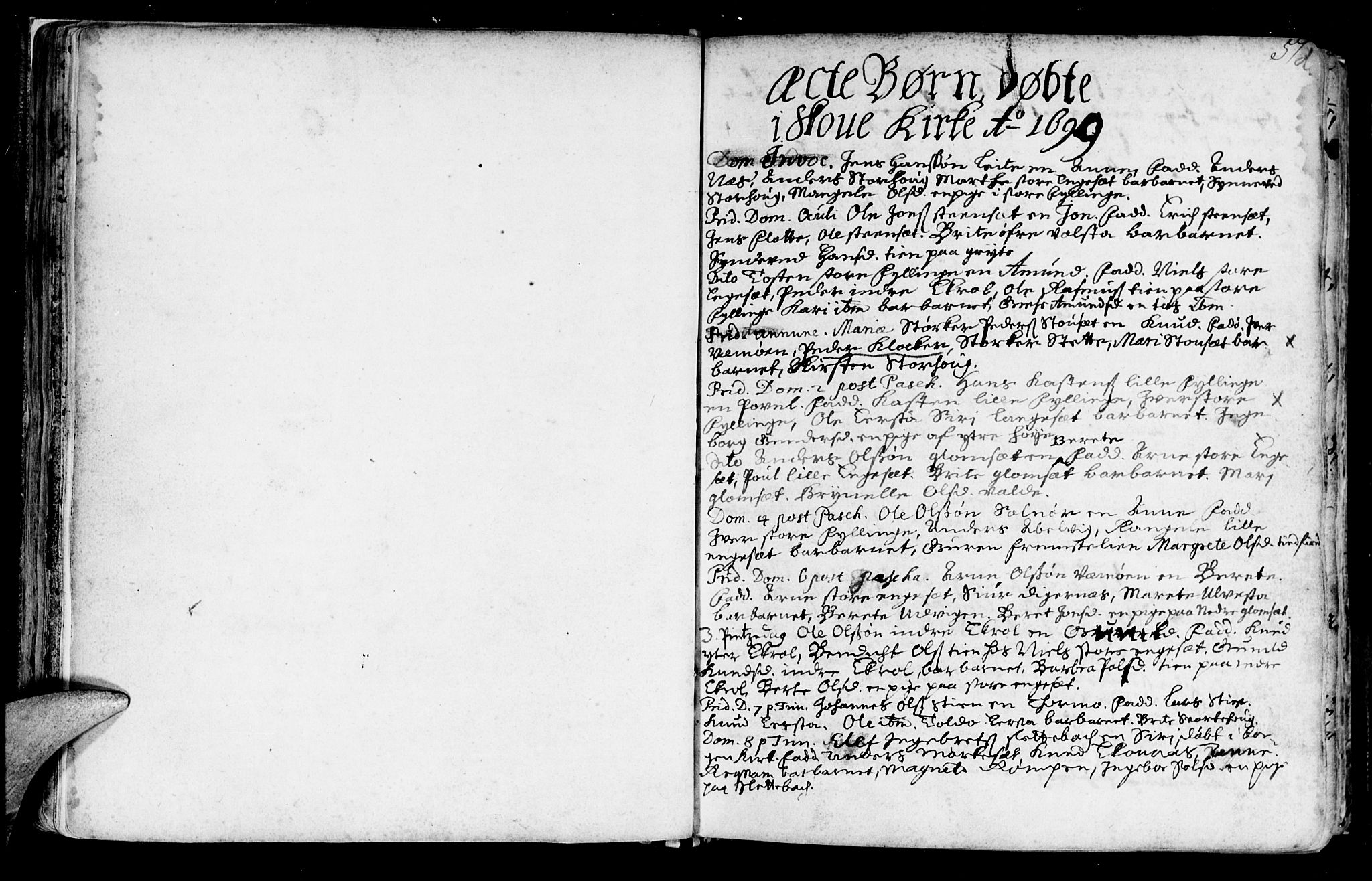 Ministerialprotokoller, klokkerbøker og fødselsregistre - Møre og Romsdal, SAT/A-1454/524/L0349: Parish register (official) no. 524A01, 1698-1779, p. 57