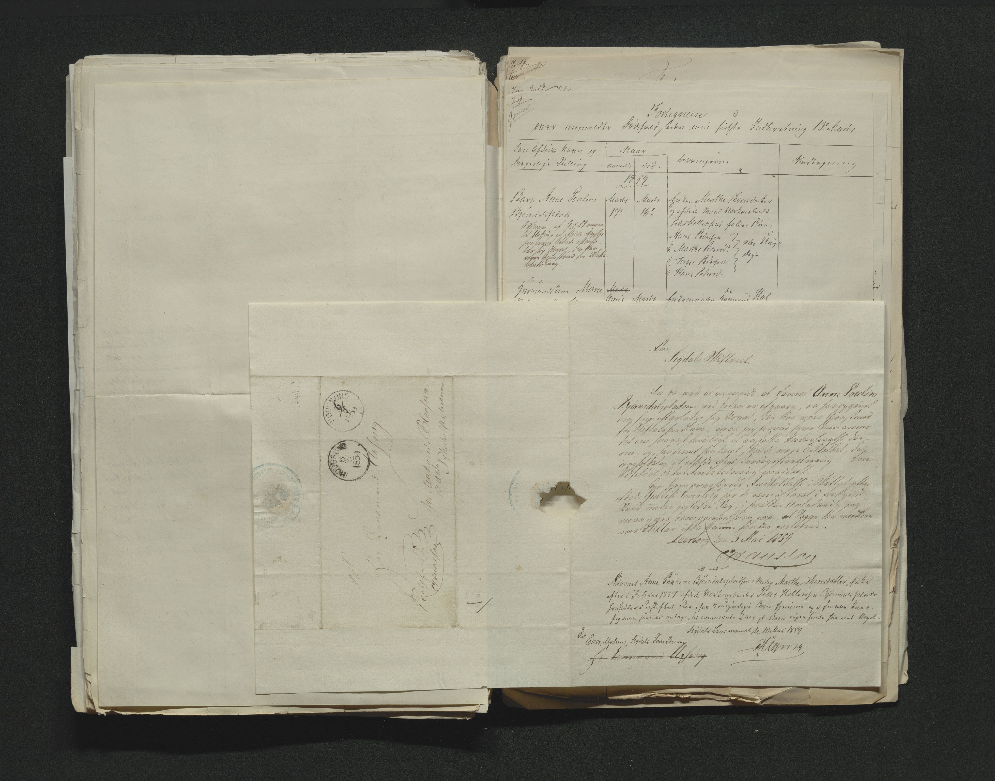 Eiker, Modum og Sigdal sorenskriveri, AV/SAKO-A-123/H/Ha/Hab/L0010: Dødsfallsmeldinger, 1858-1861, p. 208