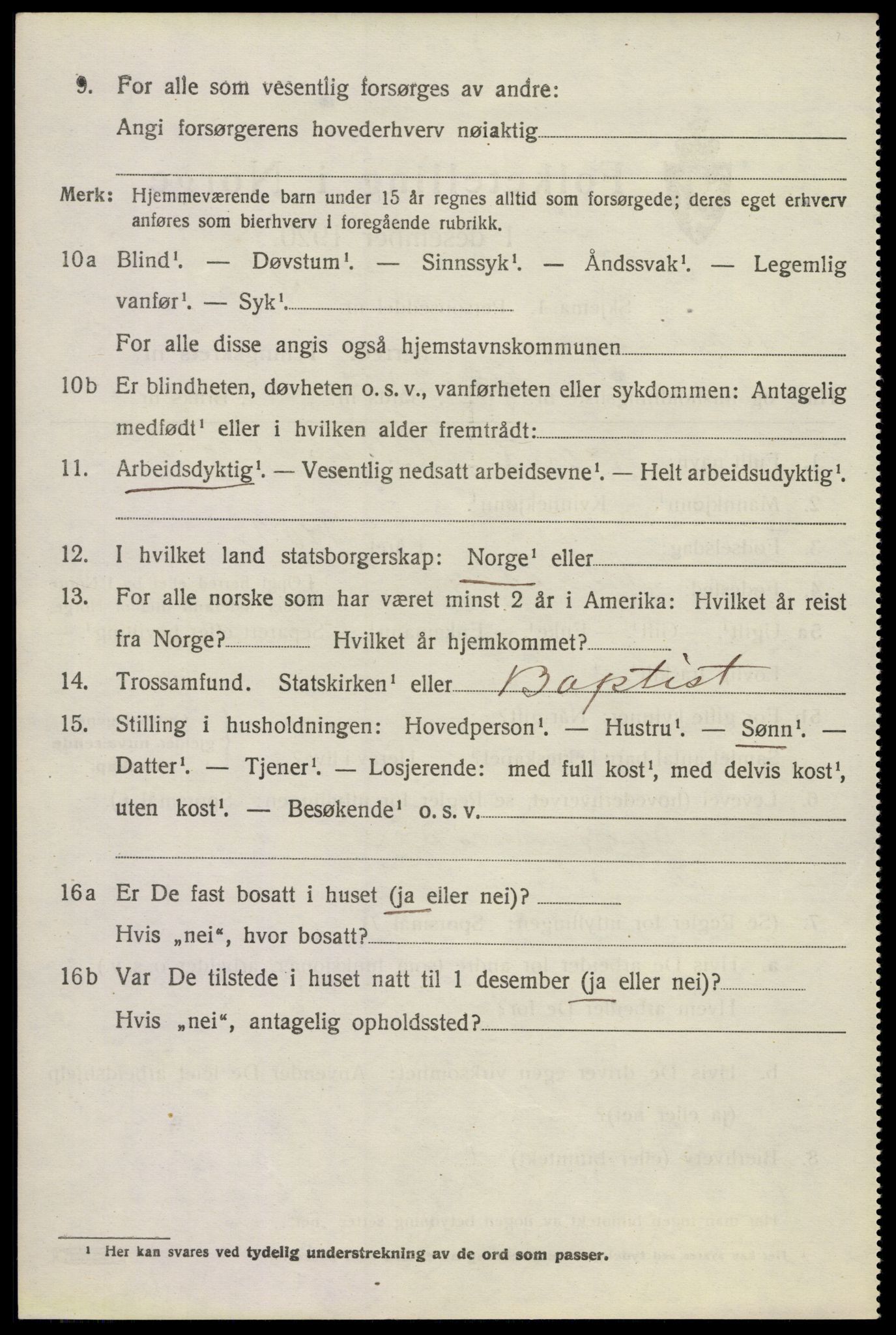 SAKO, 1920 census for Skåtøy, 1920, p. 7153